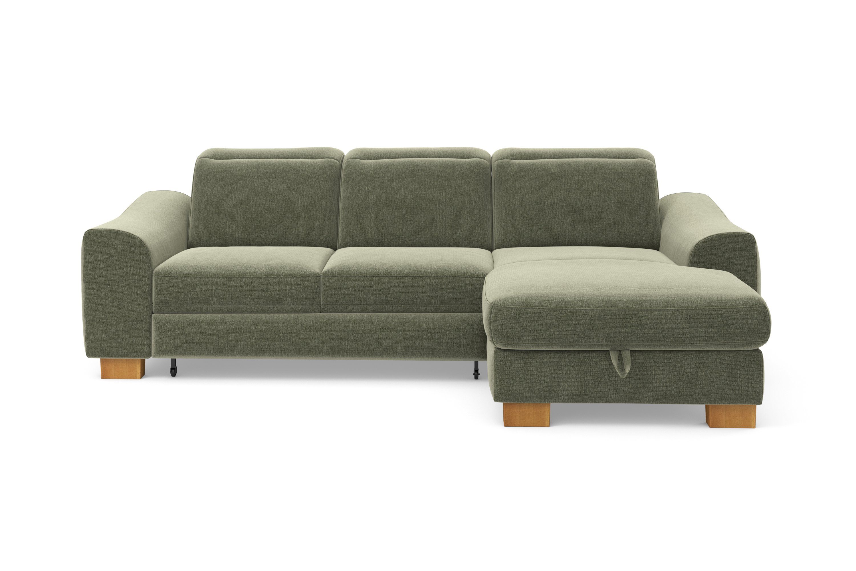 Home affaire Ecksofa "Dundee L-Form", wahlweise mit Kopfteilverstellung und günstig online kaufen