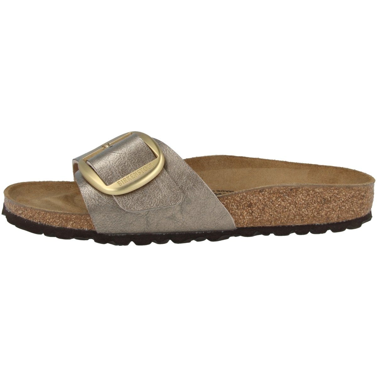 Birkenstock Madrid Big Buckle Birko-Flor Schmal Damen Pantolette Hausschuhe, Sandaletten, Mules, Pantoffeln, Slipper