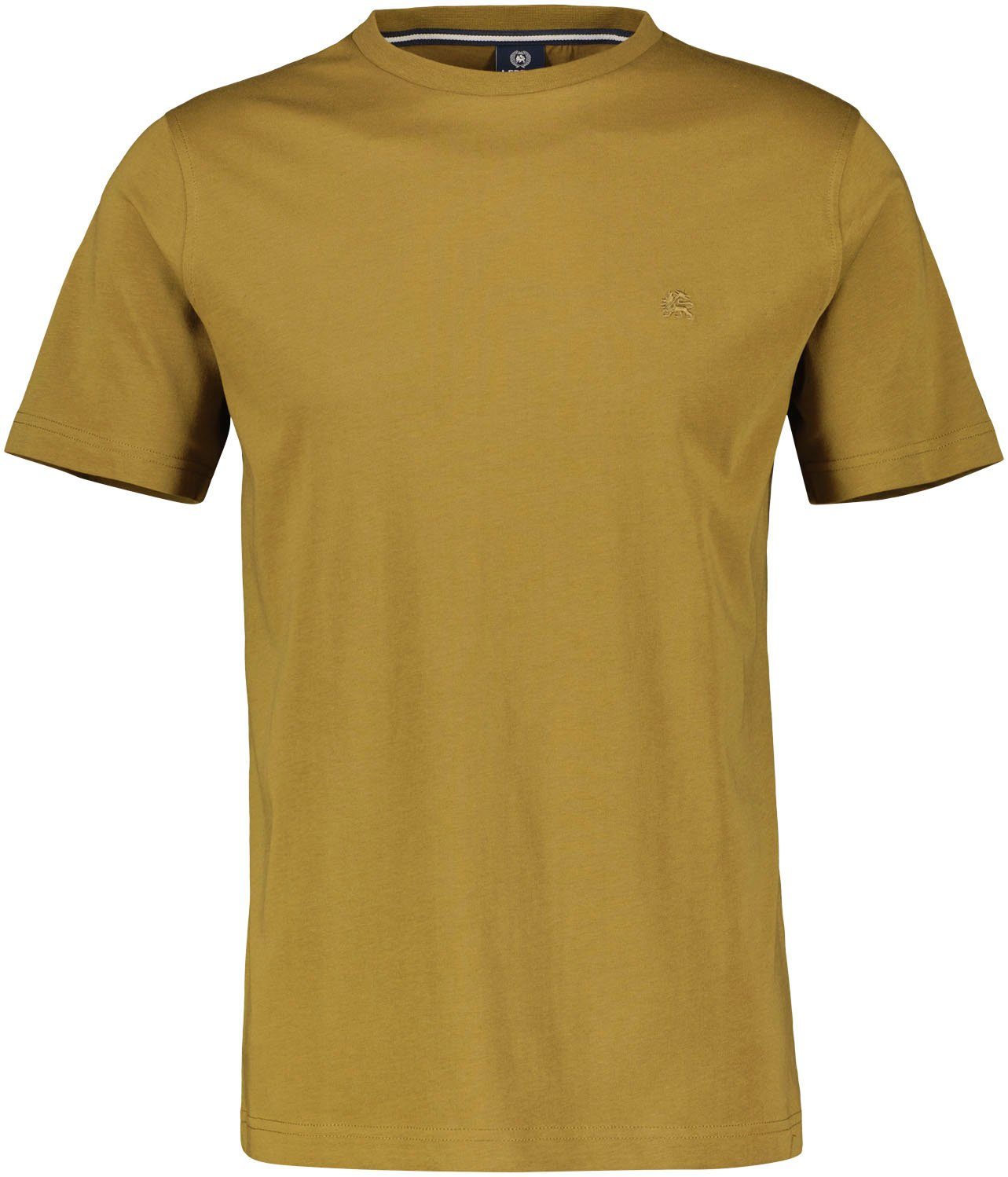 T-Shirt Basic-Look tobacco LERROS im dried