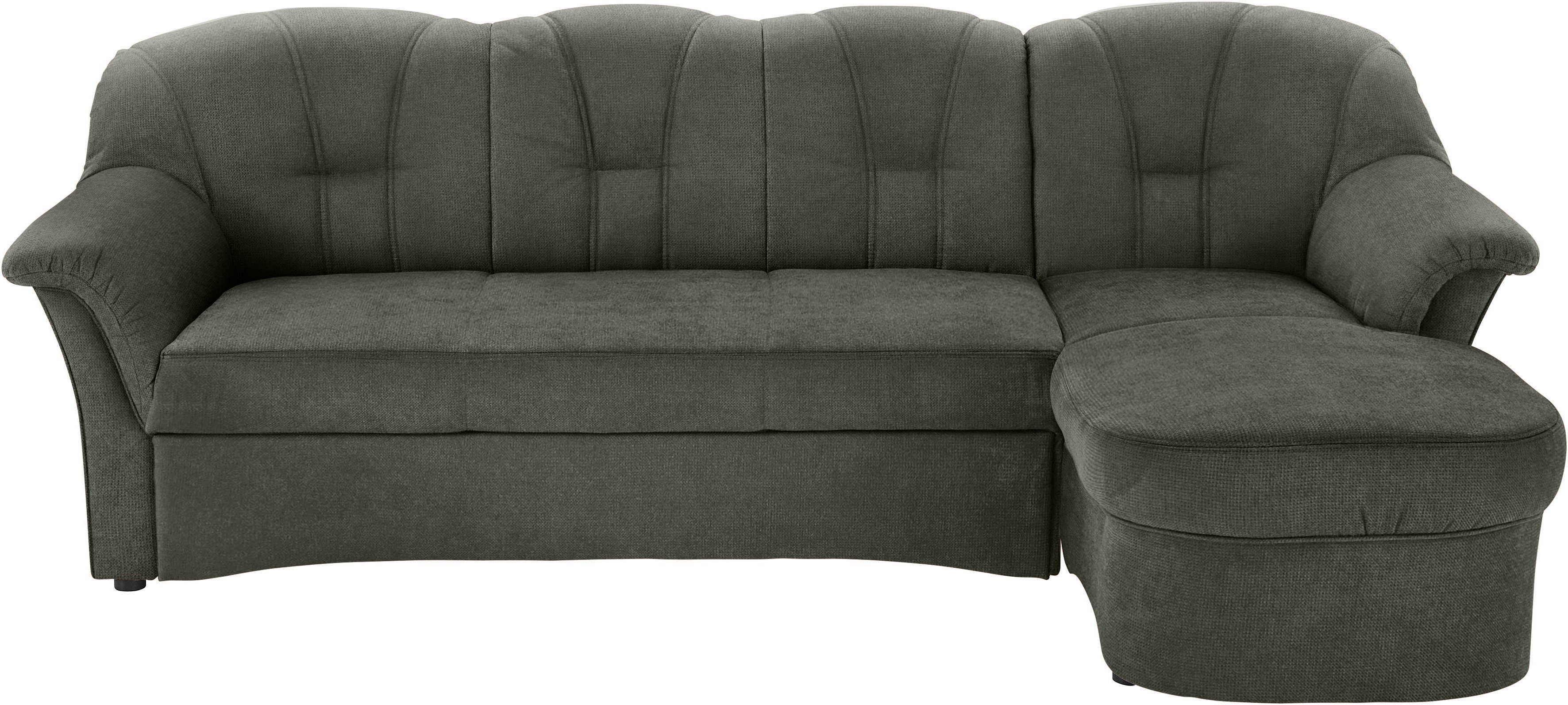 DOMO collection Ecksofa Papenburg L-Form, in großer Farbvielfalt, wahlweise günstig online kaufen