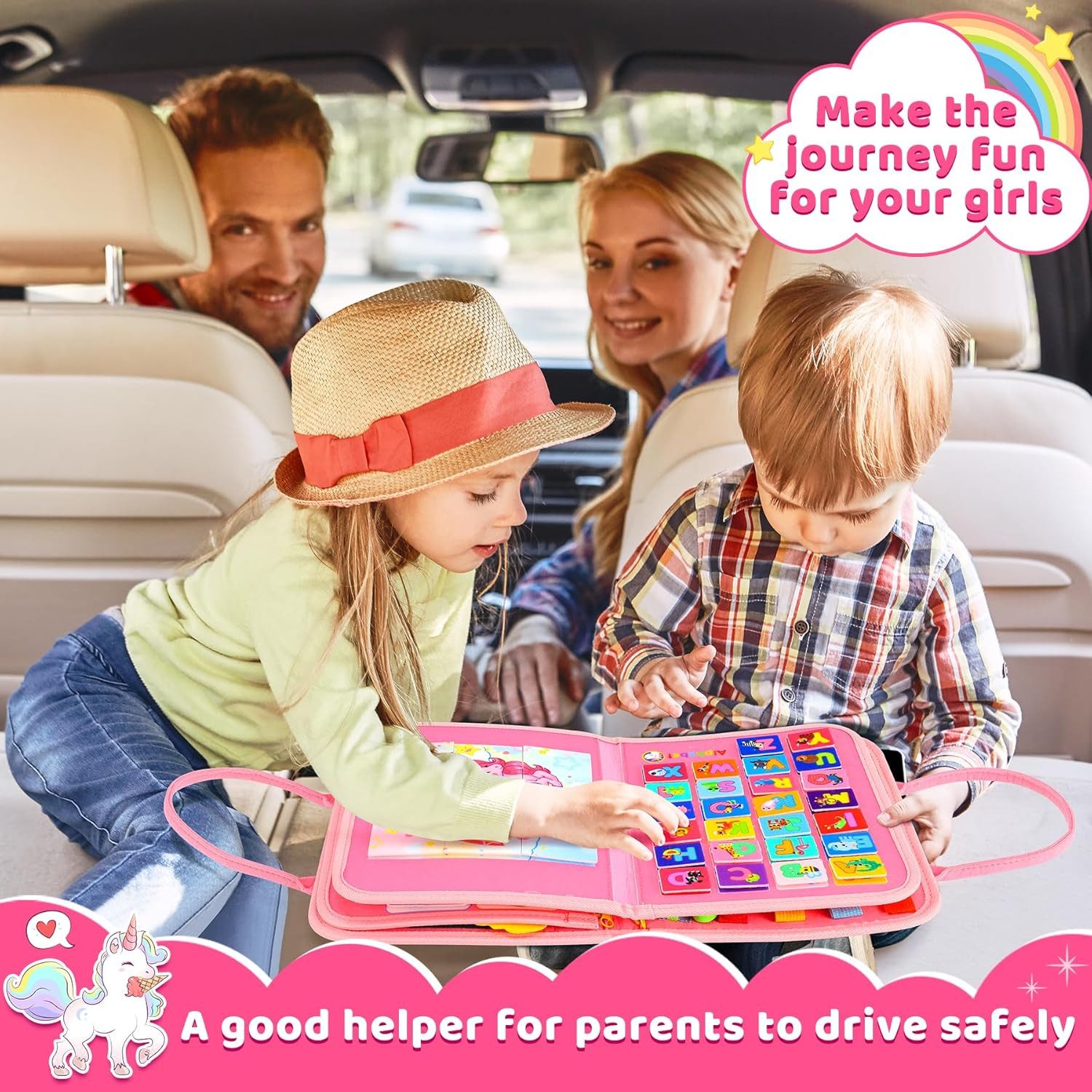 POPOLIC Lernspielzeug Busy Board für Kinder, 20-1 Activity Board Montessori günstig online kaufen