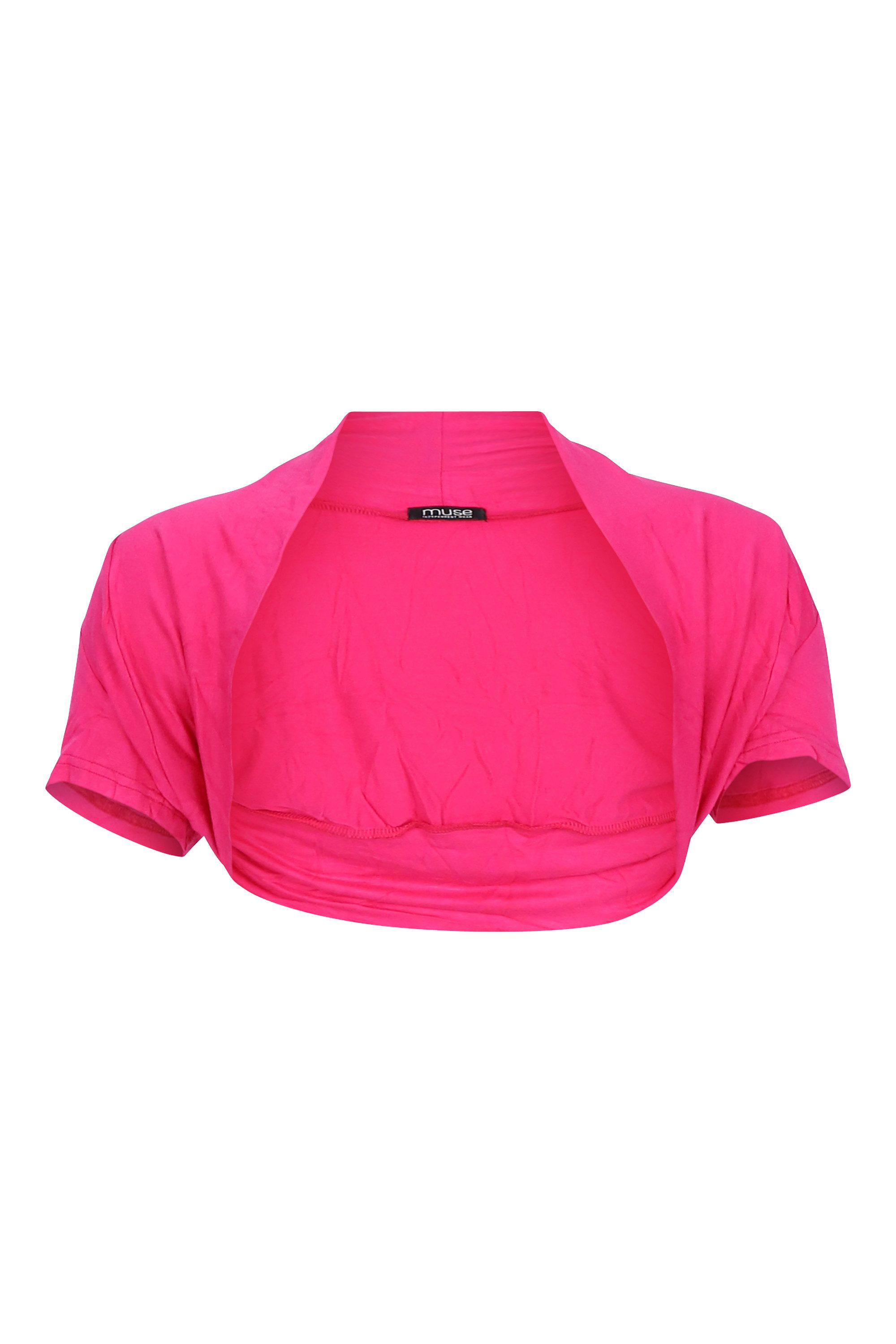 Easy Young Fashion Bolero Kurzarm Bolero 3009 Basic kurzarm Bolero