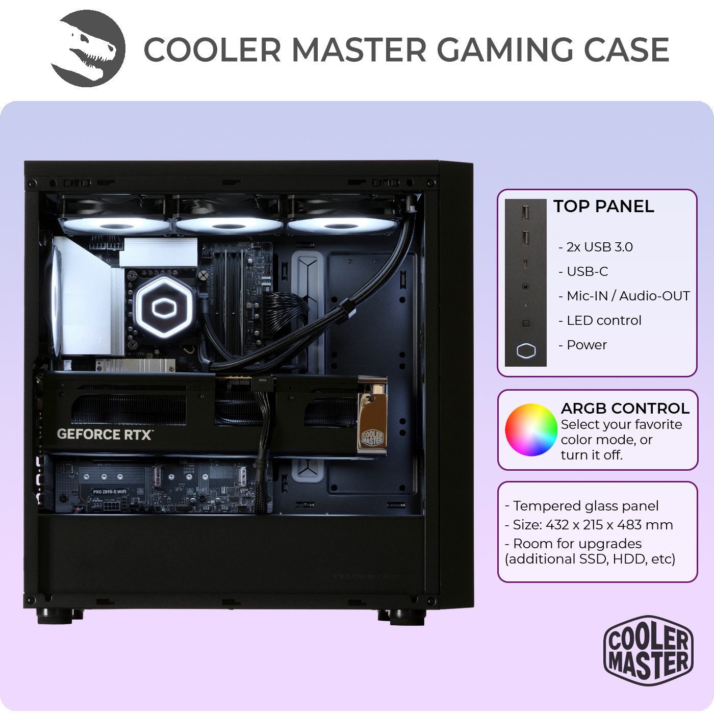 Sedatech UCCL203I2I1HF - Watercooling Gaming-PC (Intel Core i5 14600KF 14x 3.5GHz (max 5.3GHz), Geforce RTX5080 16GB, 32 GB RAM, 2000 GB SSD, Watercooling, Wlan 6)