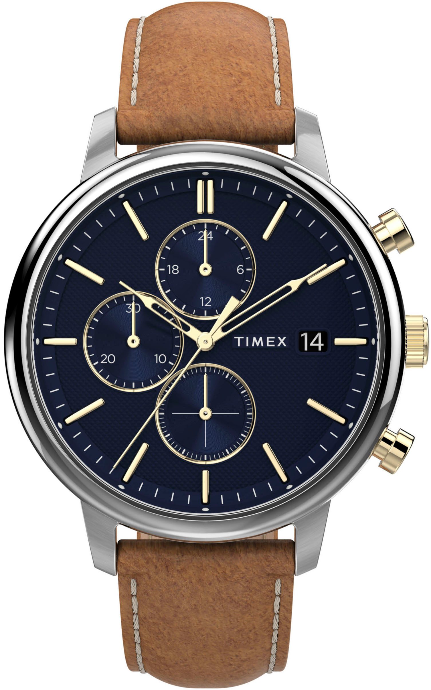 Timex Chronograph CHICAGO TW2U39000, Quarzuhr, Armbanduhr, Herren, Datum, S günstig online kaufen