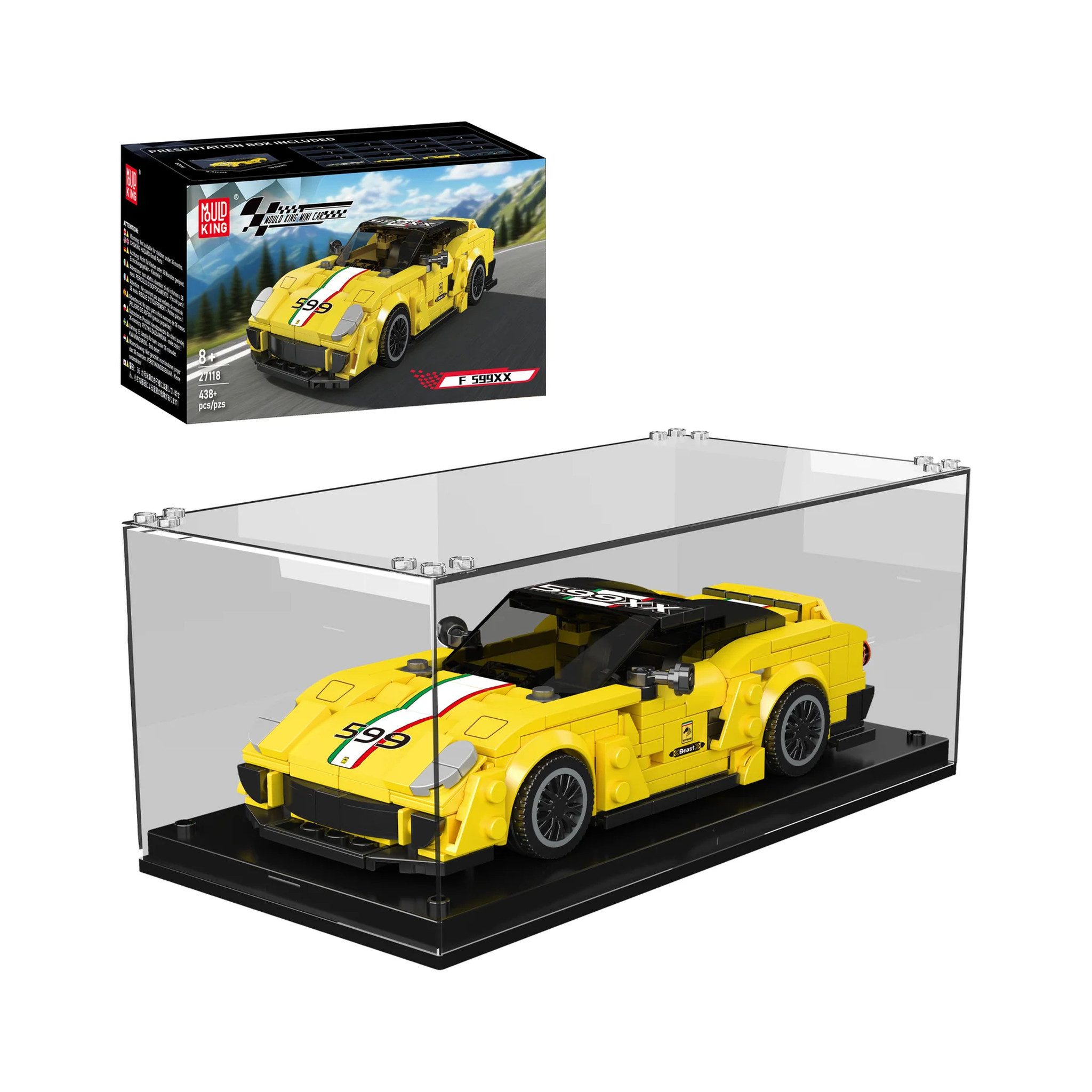 Mould King 27118 - F 599XX Sportscar (Mould King) Spielbausteine