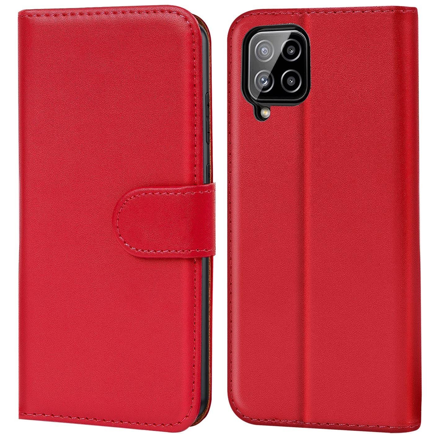 CoolGadget Handyhülle Book Case Handy Tasche für Samsung Galaxy M32 6,4 Zoll, Hülle Klapphülle Flip Cover für Samsung M32 Schutzhülle stoßfest