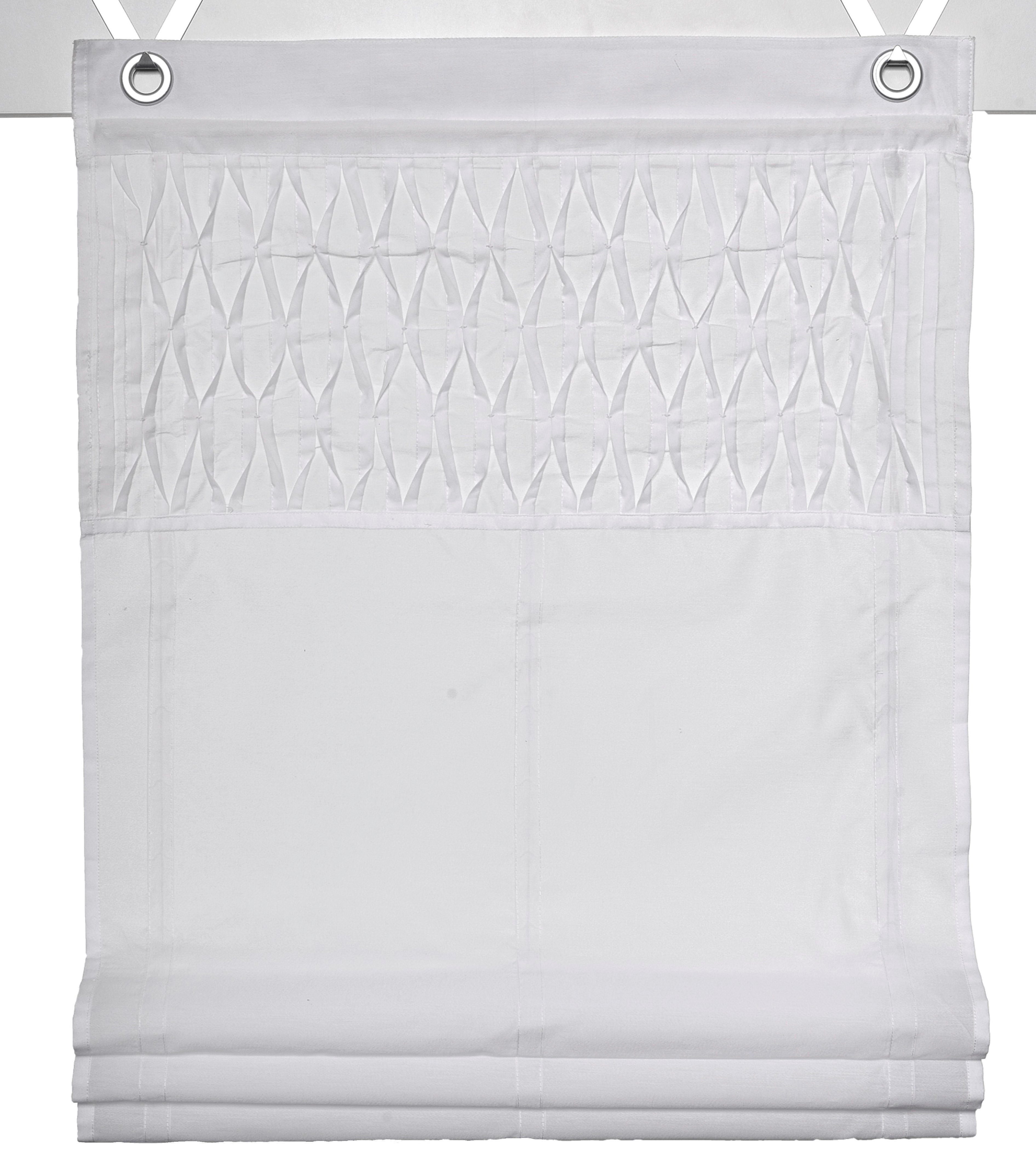 Kutti Raffrollo Tuck Kessy, mit Hakenaufhängung, ohne Bohren, freihängend, günstig online kaufen