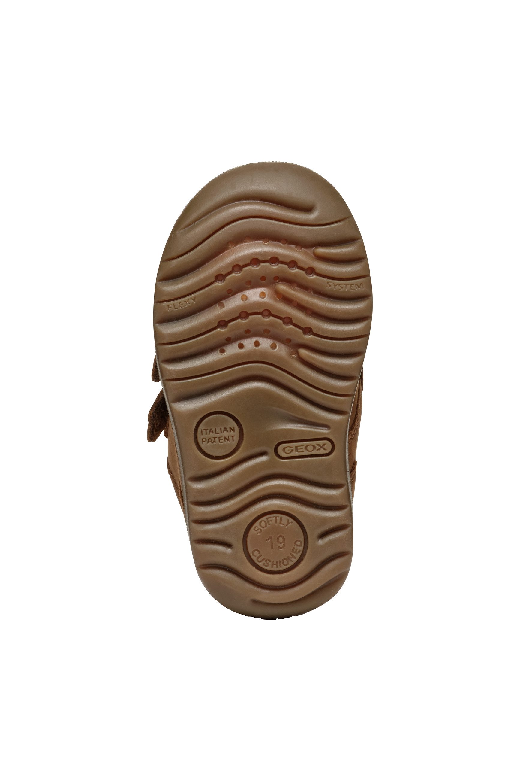 Geox B MACCHIA BOY Lauflernschuh Babyschuh mit Klettverschluss, Größenschablone zum Download