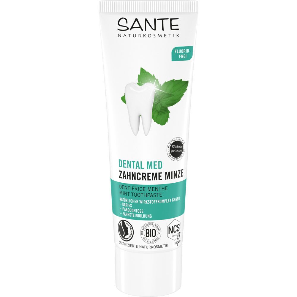 SANTE Zahnpasta Minze Total Care Zahncreme, 75 ml