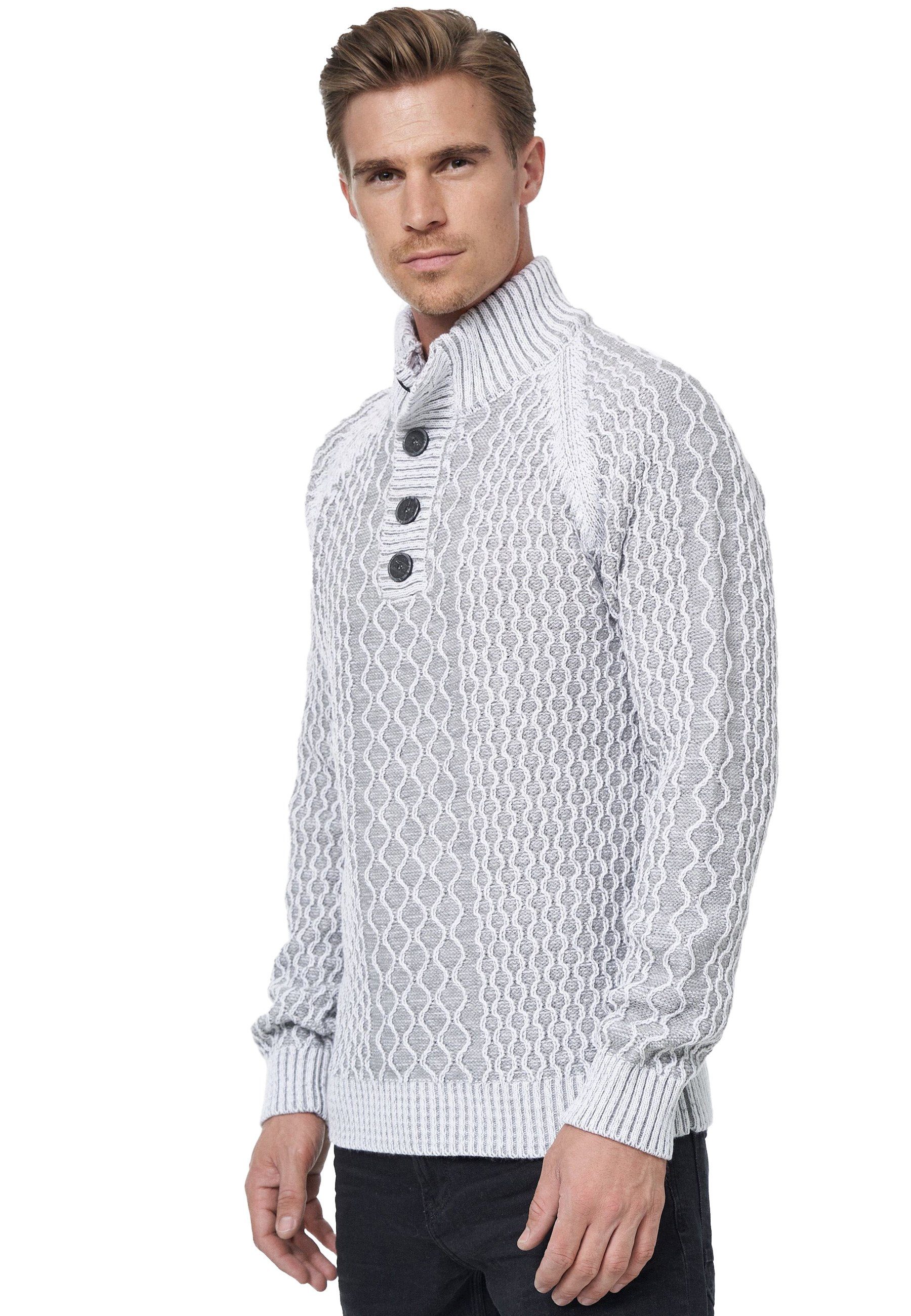 Rusty Neal Strickpullover in tollem Grobstrick-Design