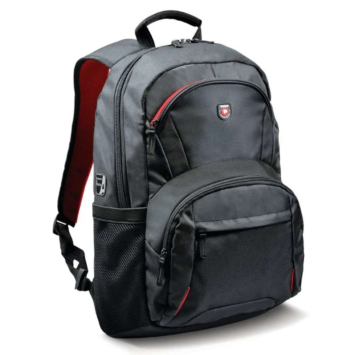 Port Notebook-Rucksack Port Designs Houston Eco Rucksack Lässiger Rucksack Schwarz Stoff