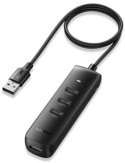 UGREEN CM416 4in1 USB auf 4x USB Adapter Netzteil Verteiler USB Port Datenhub USB-Adapter