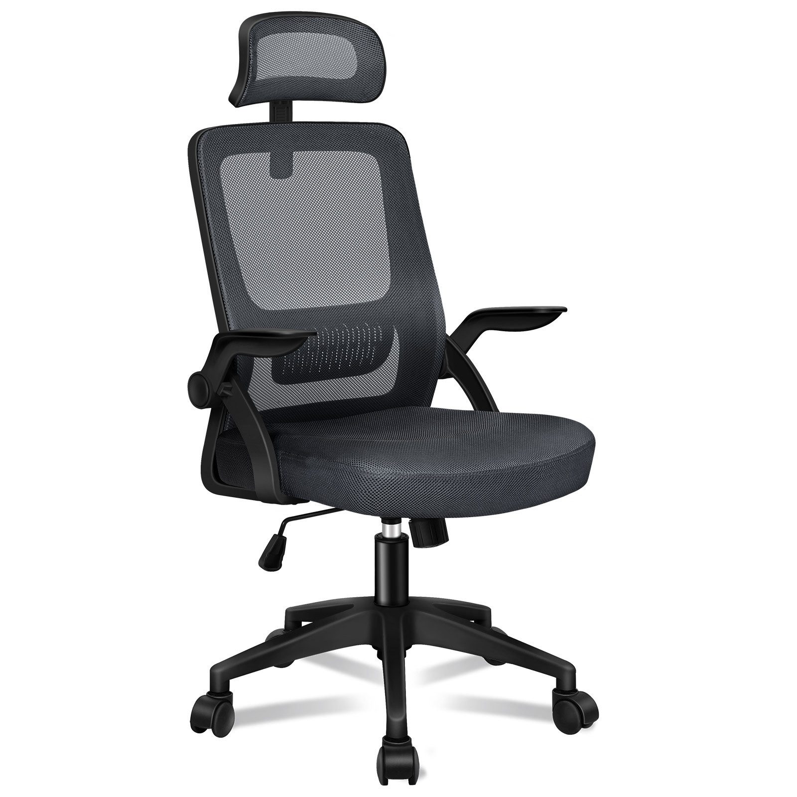 ALFORDSON Bürostuhl mit S-Kurven-Design und hochwertigen Materialien, 360° günstig online kaufen