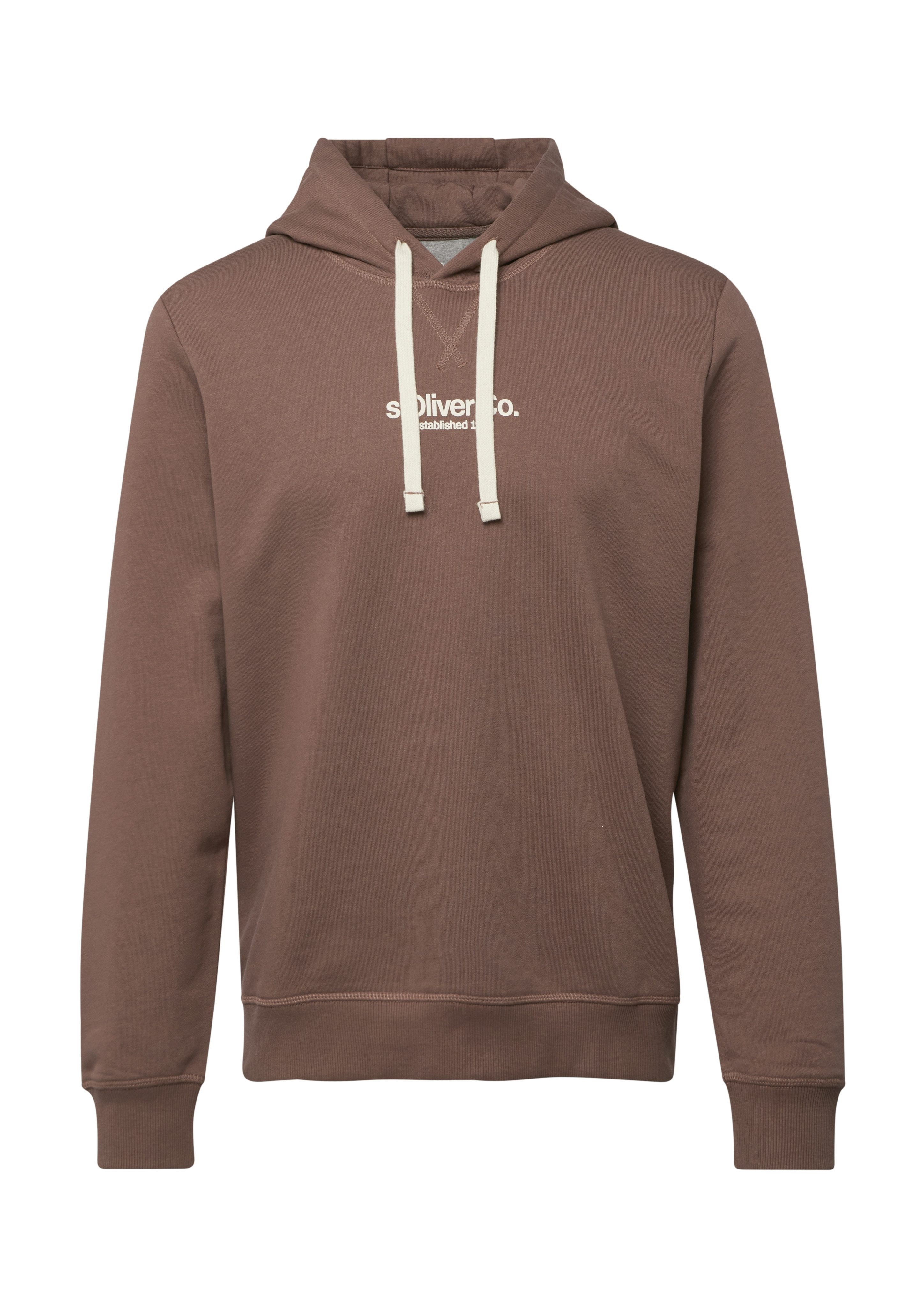 s.Oliver Hoodie mit Logo Schriftzug