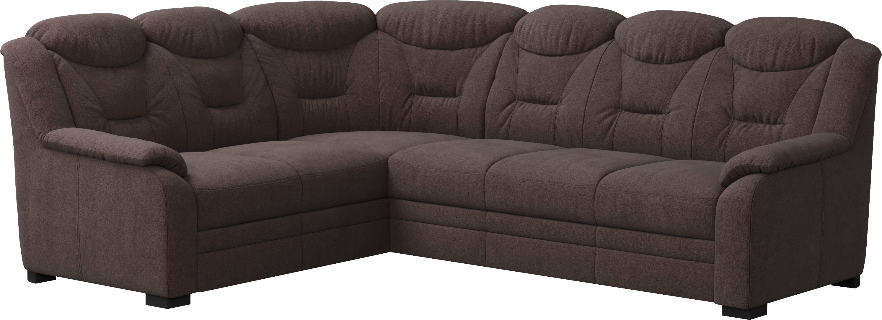 COTTA Ecksofa Marcus L-Form, wahlweise mit Bettfunktion & Stauraum