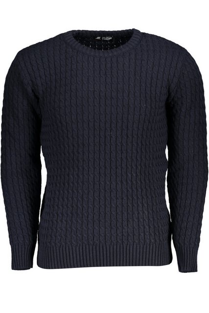 U.S. GRAND POLO Strickpullover Eleganter blauer Herren Strickpullover – Zop günstig online kaufen