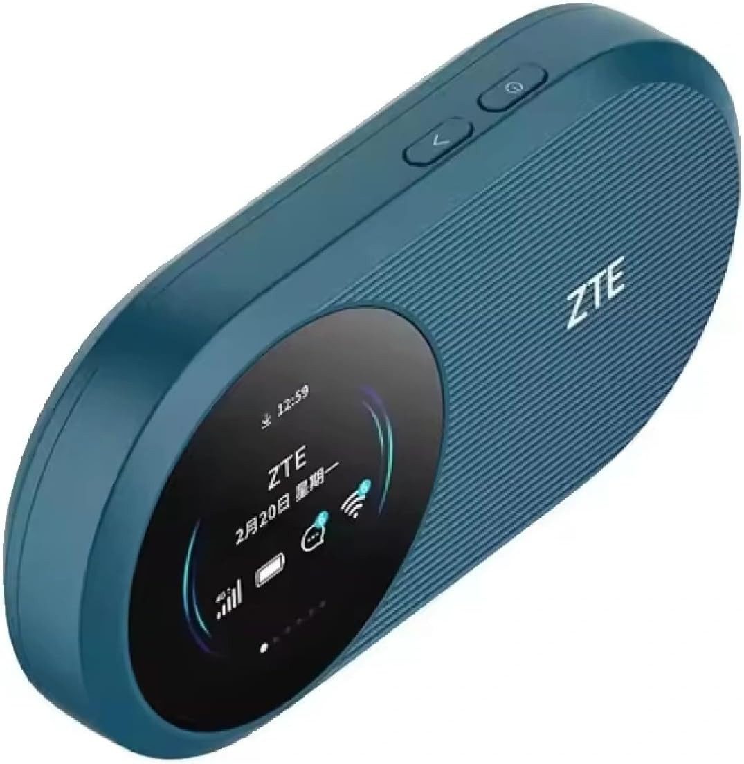 ZTE ZTE U10S Pro 4G Mobile WiFi6 Hotspot Mobiler WLAN Router - Blau Mobiler Router