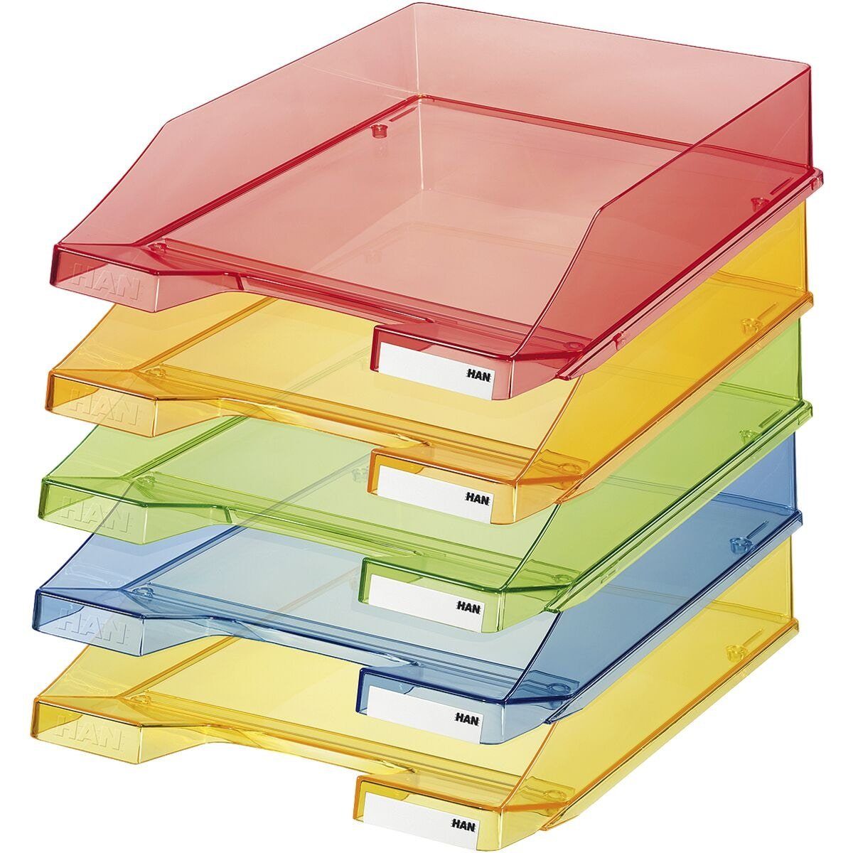 HAN Briefablage 1026, mit Beschriftungsfläche links und rechts