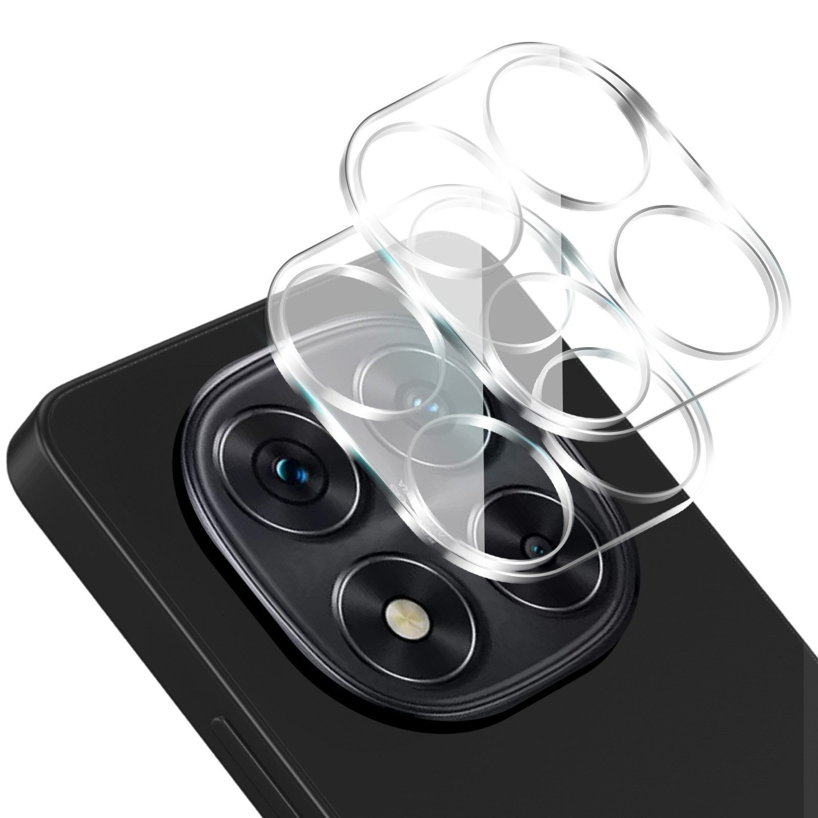 Tec-Expert Kameraschutzglas 2x 9H Kameraglas für Xiaomi Redmi Note 15 Pro+ 5G für Xiaomi Redmi Note 15 Pro+ 5G, Linsenschutzglas, 2 Stück, Kameraschutz, Schutzglas, Linsenschutz, kratz- & stoßfest