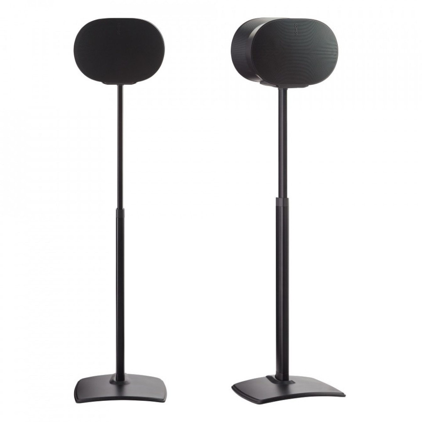 Sanus Soundbar-Standfuß SANUS ERA 300 höhenverstellbarer Standfuß WSSE3A2-B2 Schwarz Paar, (Spezielle designed für Sonos Era 300)