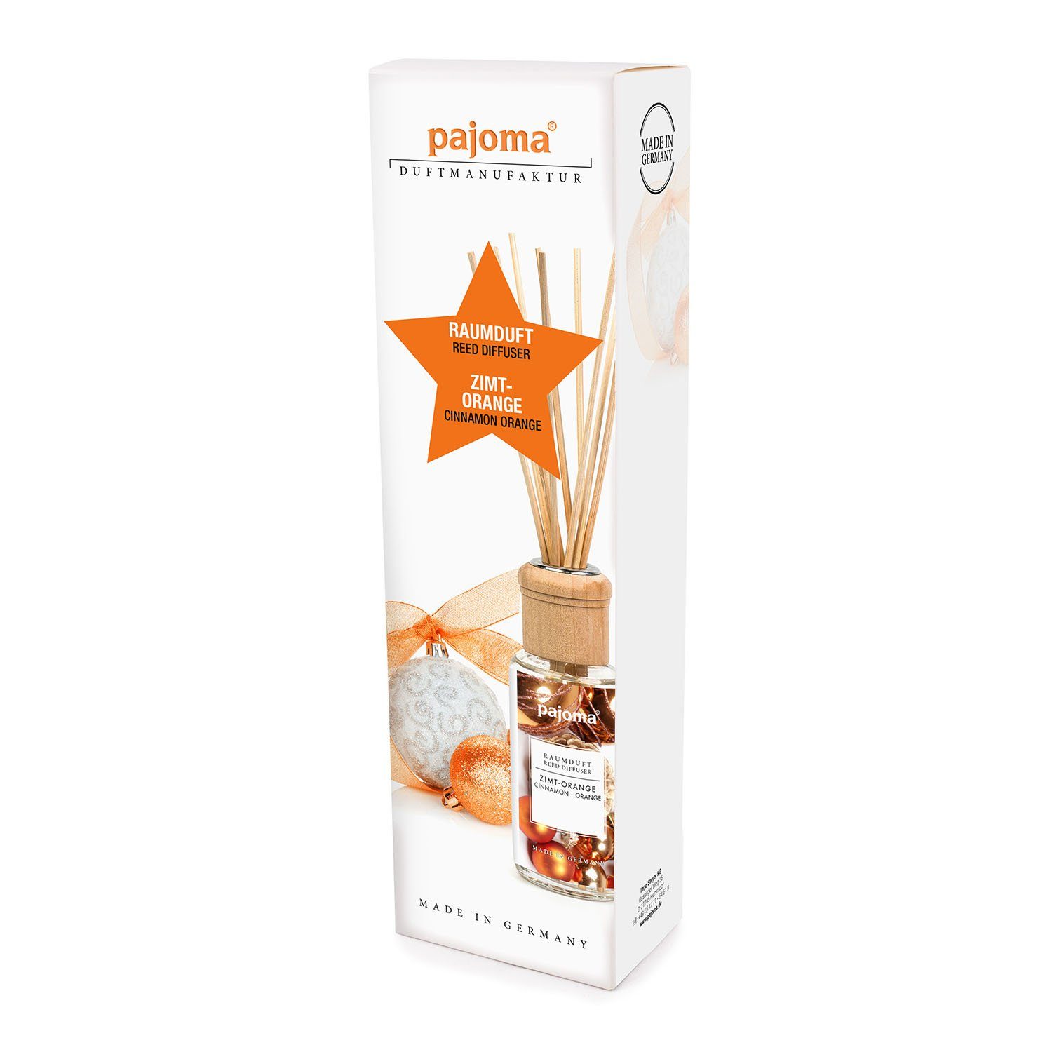 pajoma® Raumduft Zimt-Orange, 100 ml, Lufterfrischer in Geschenkverpackung