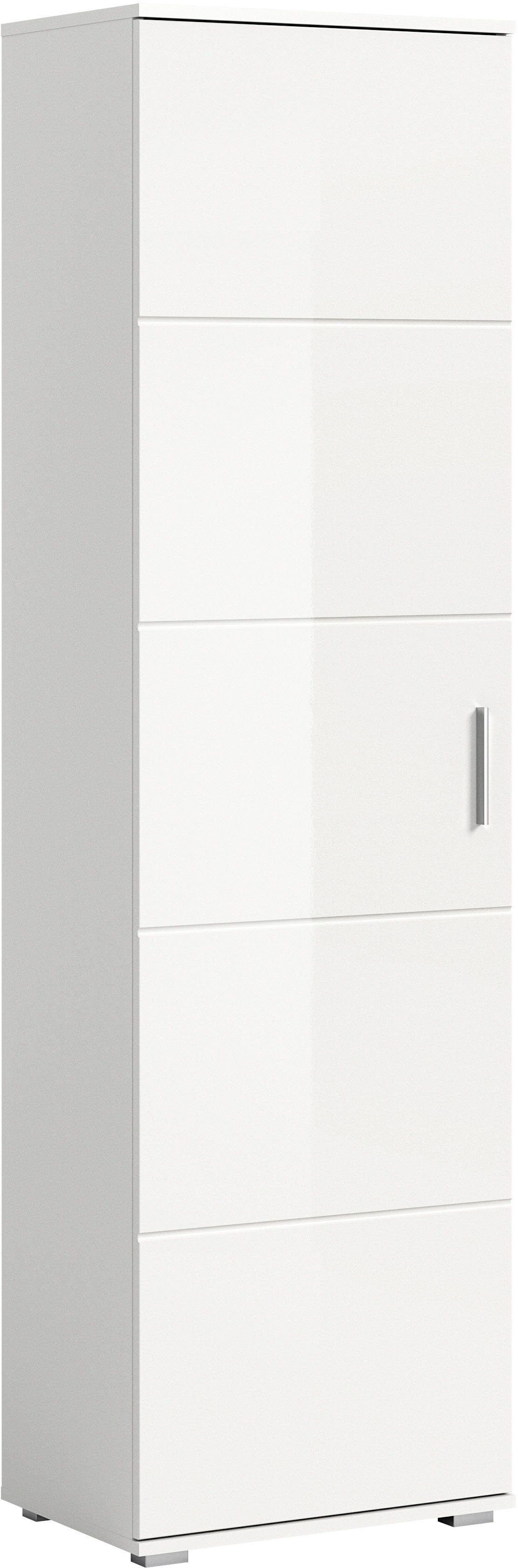 INOSIGN Garderobenschrank Valge, Höhe 191 cm, 1 Tür, 2 feste Böden, auszieh günstig online kaufen