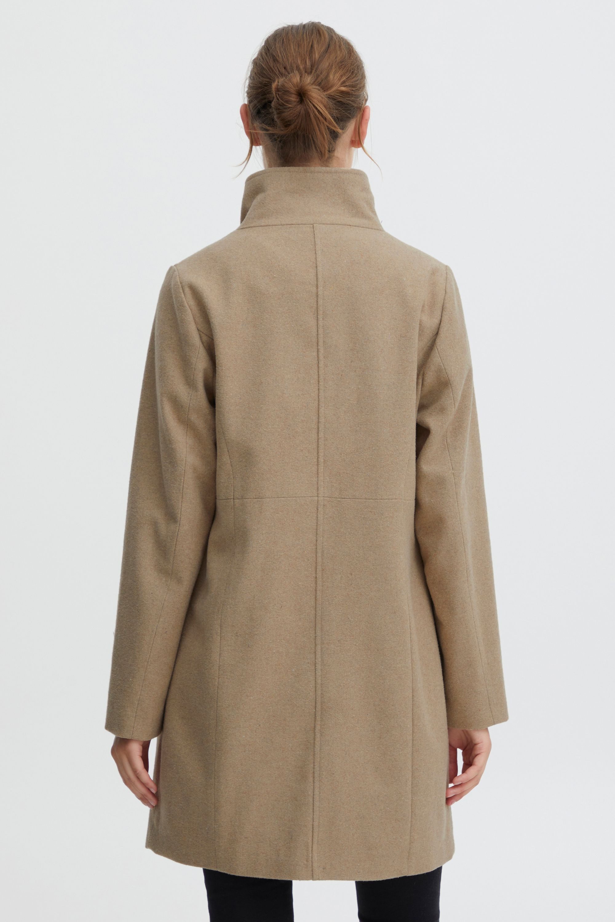 OXMO Wollmantel OXValerine Modische Jacke