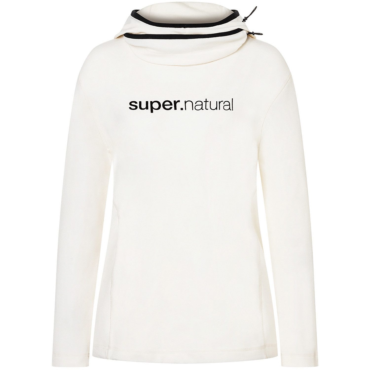 SUPER.NATURAL Longsleeve Pullover W ALPINE HOODED