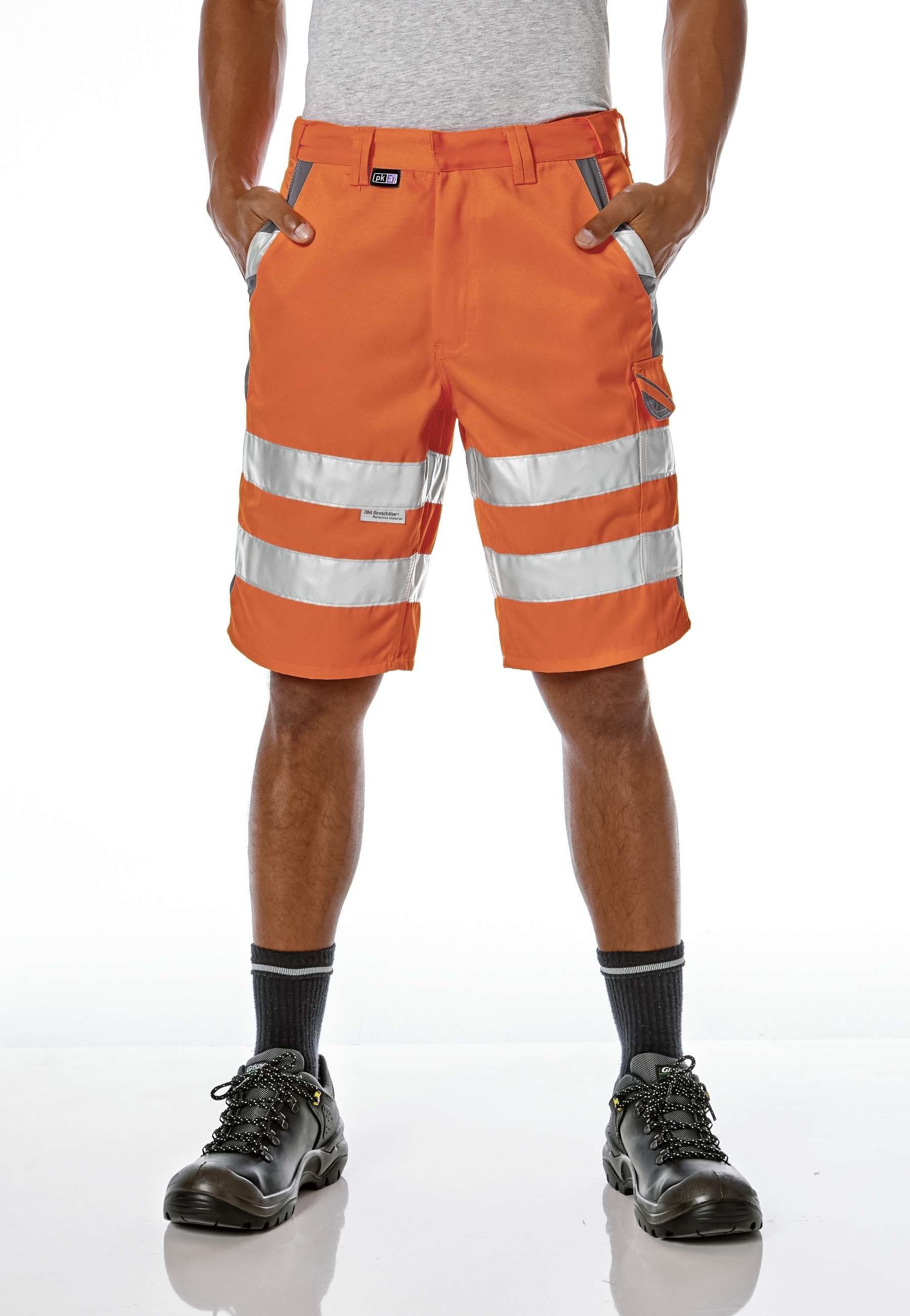 PKA Arbeitsshorts Warnschutz, Warnorange zertifiziert nach günstig online kaufen