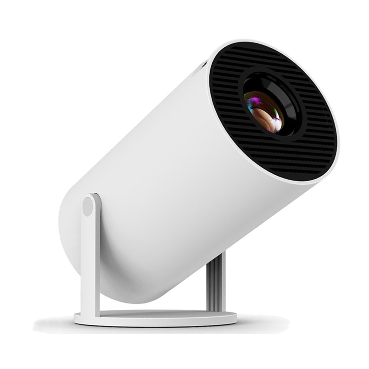 Happybe 4K Mini Projektor, 120 ANSI, 130", 180° Drehung Weihnachtsgeschenk Portabler Projektor