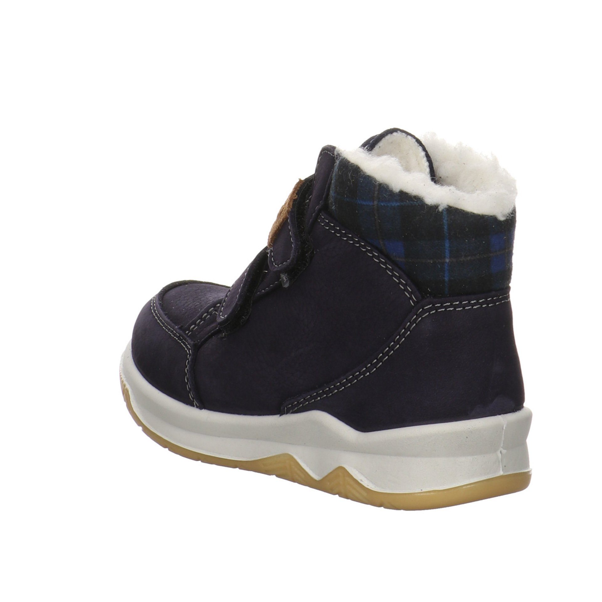 Ricosta Jungen Schnürhalbschuhe Luan Boots Klettschuh Kinderschuhe see Leder-/Textilkombination (180)