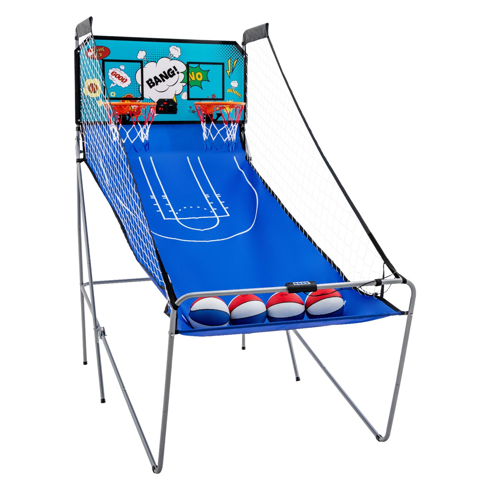 COSTWAY Basketballkorb Arcade-Basketballspiel, klappbar, für Kinder