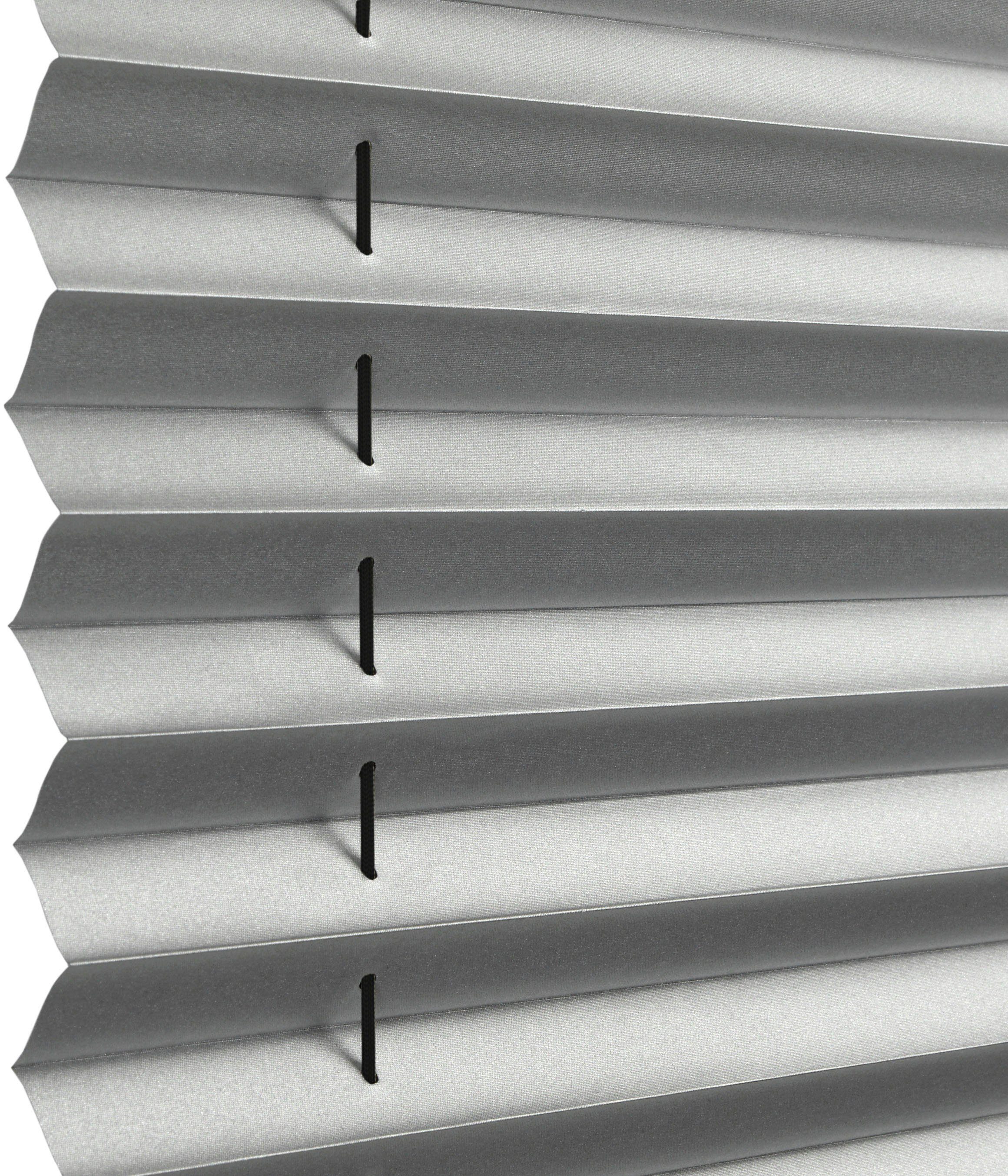 GARDINIA Plissee Concept Thermo, abdunkelnd, mit Bohren, verspannt, verschraubt, verschraubt, Innovative Träger- und Montagetechnik