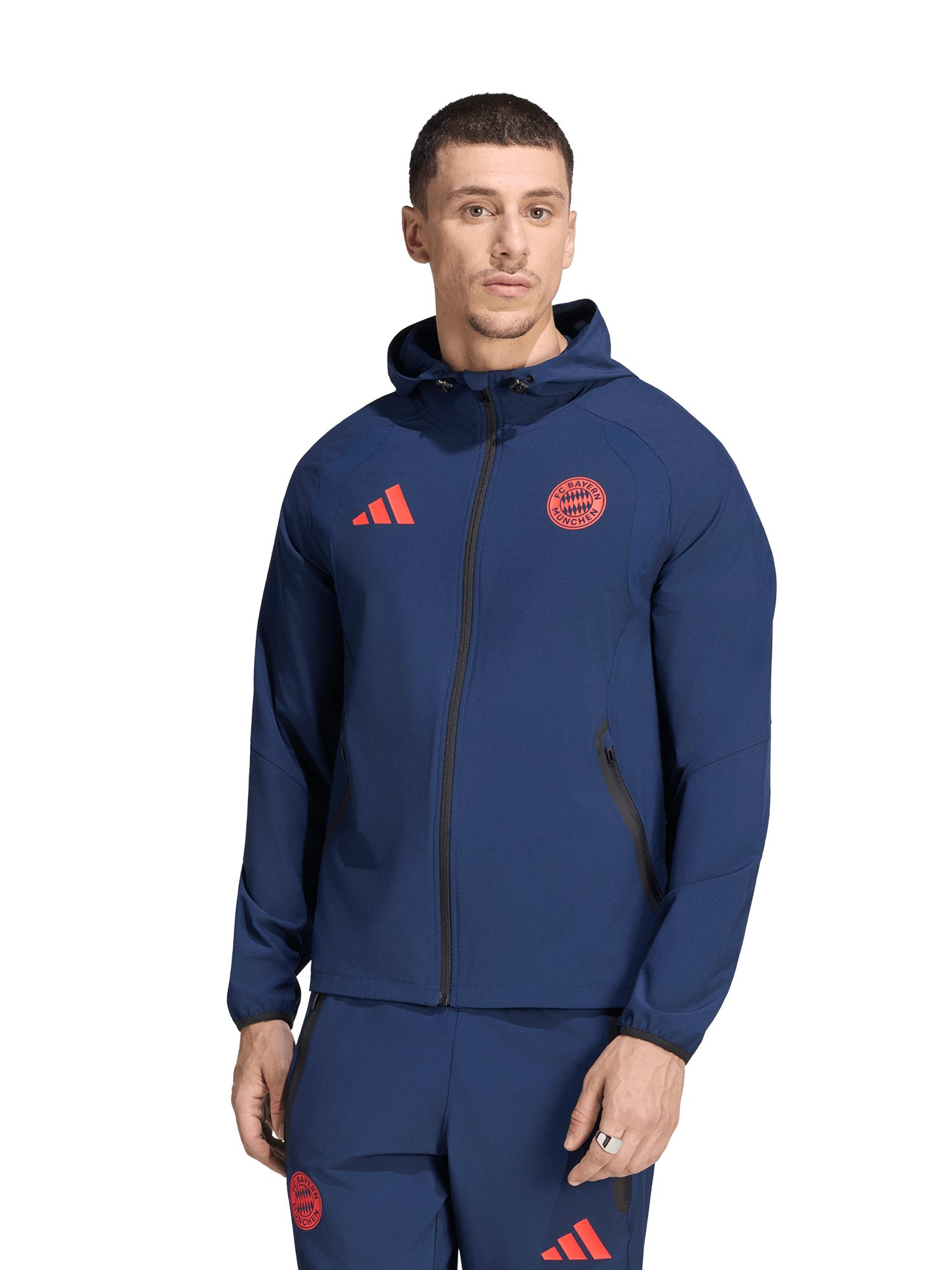 adidas Performance Windbreaker FC Bayern München, Windbreaker Travel, Herren, Lila