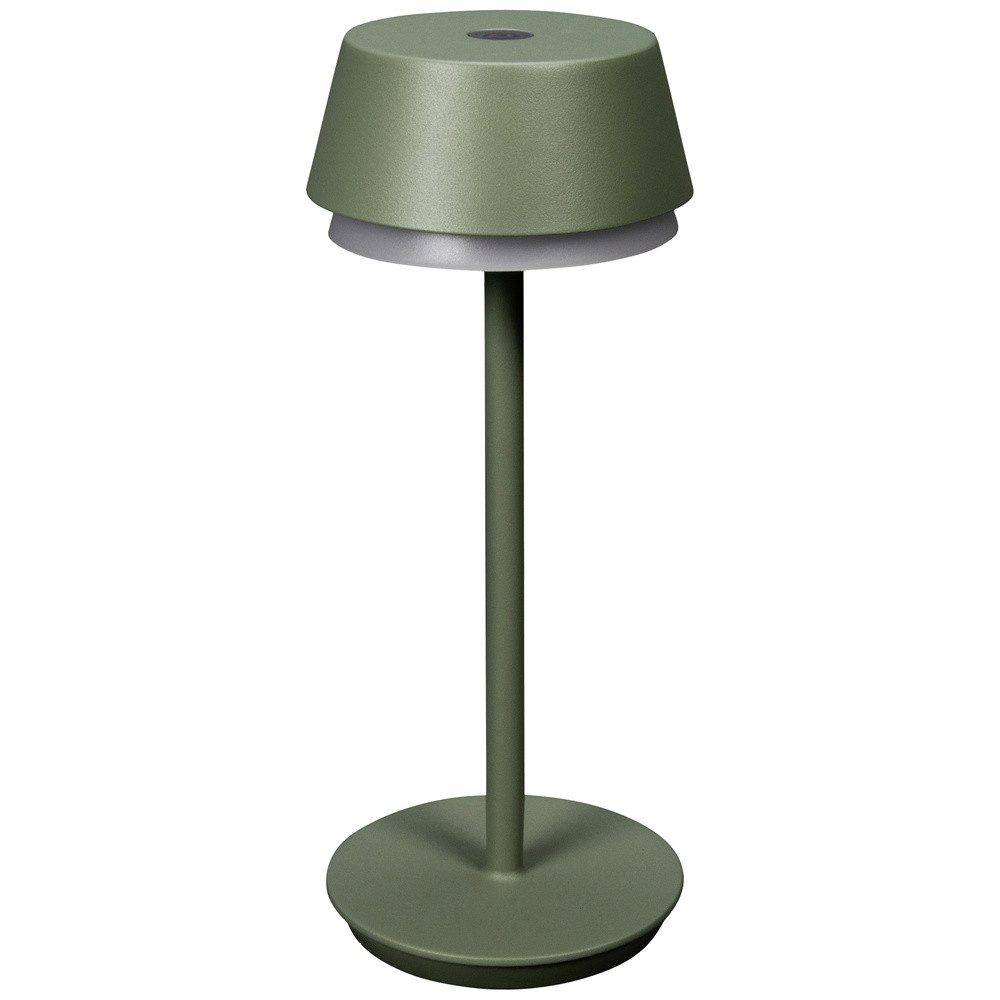 KONSTSMIDE LED Tischleuchte Konstsmide 7830-630 Lyon LED-Akku-Tischlampe 2.5 W Warmweiß, RGB Grü
