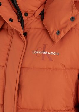 Calvin Klein Jeans Outdoorjacke MONOLOGO NON DOWN SHORT PUFFER mit Logoschriftzug