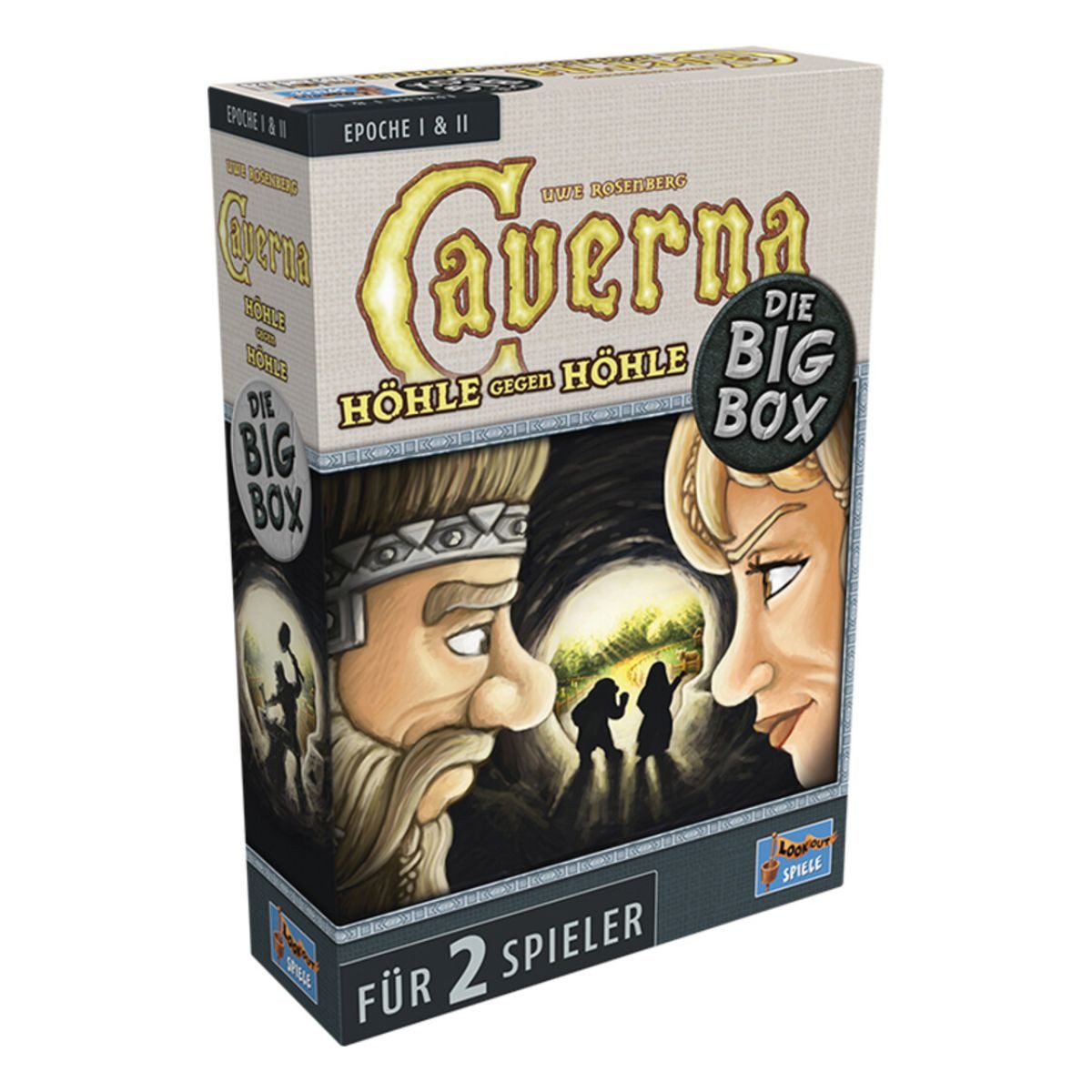 Lookout-Games Spiel Caverna Höhle gegen