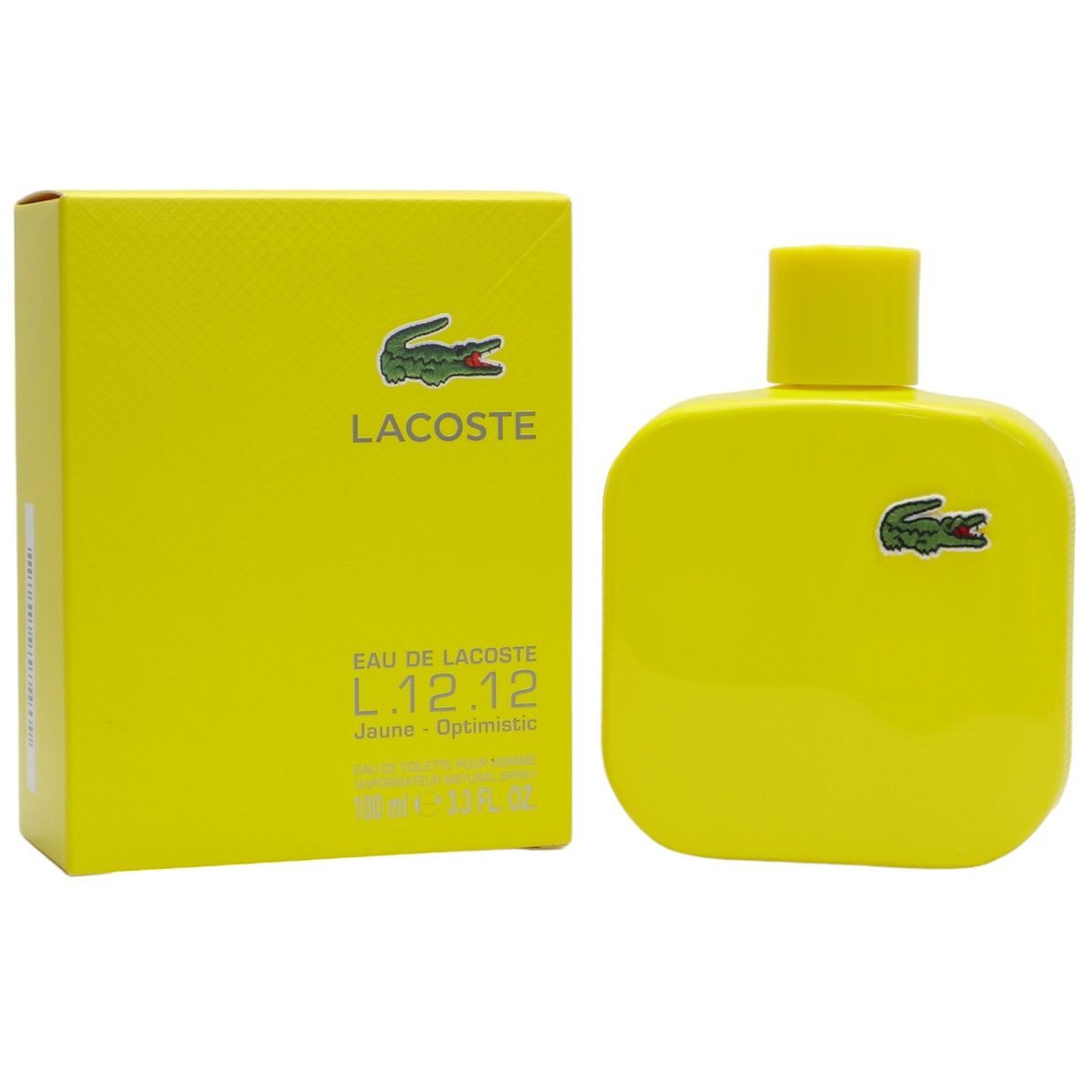 Eau de Toilette Lacoste L.12.12 Jaune Optimistic Eau de Toilette Spray 100 ml