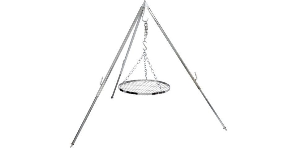 Petromax Schwenkgrill Petromax Dreibein inkl. Hänge-Rost 50 cm, Standfest
