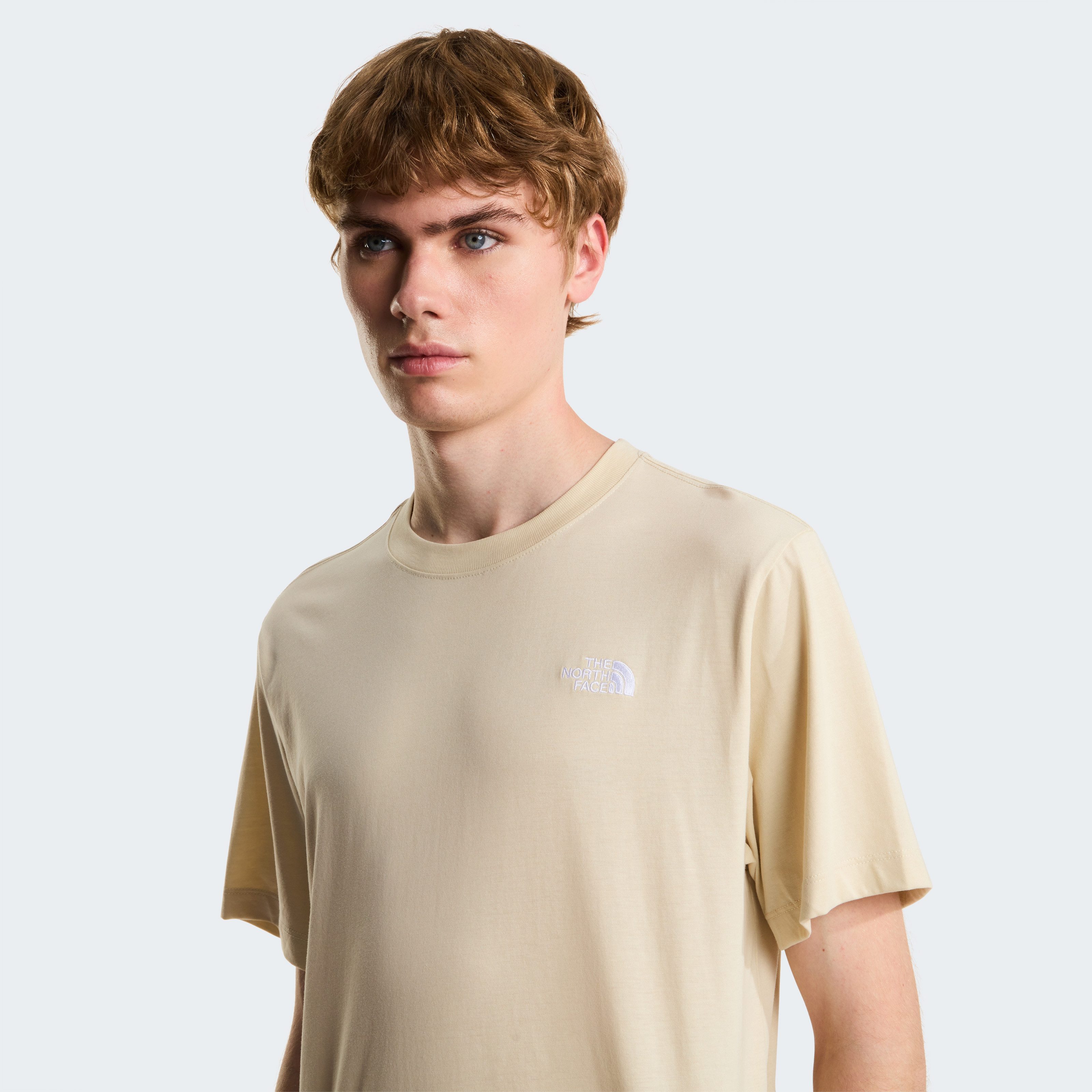 The North Face T-Shirt M EVOLUTION SIMPLE DOME REGULAR SHORT SL normale Passform, Kurzarm, für den Alltag, aus Poly-Baumwolle