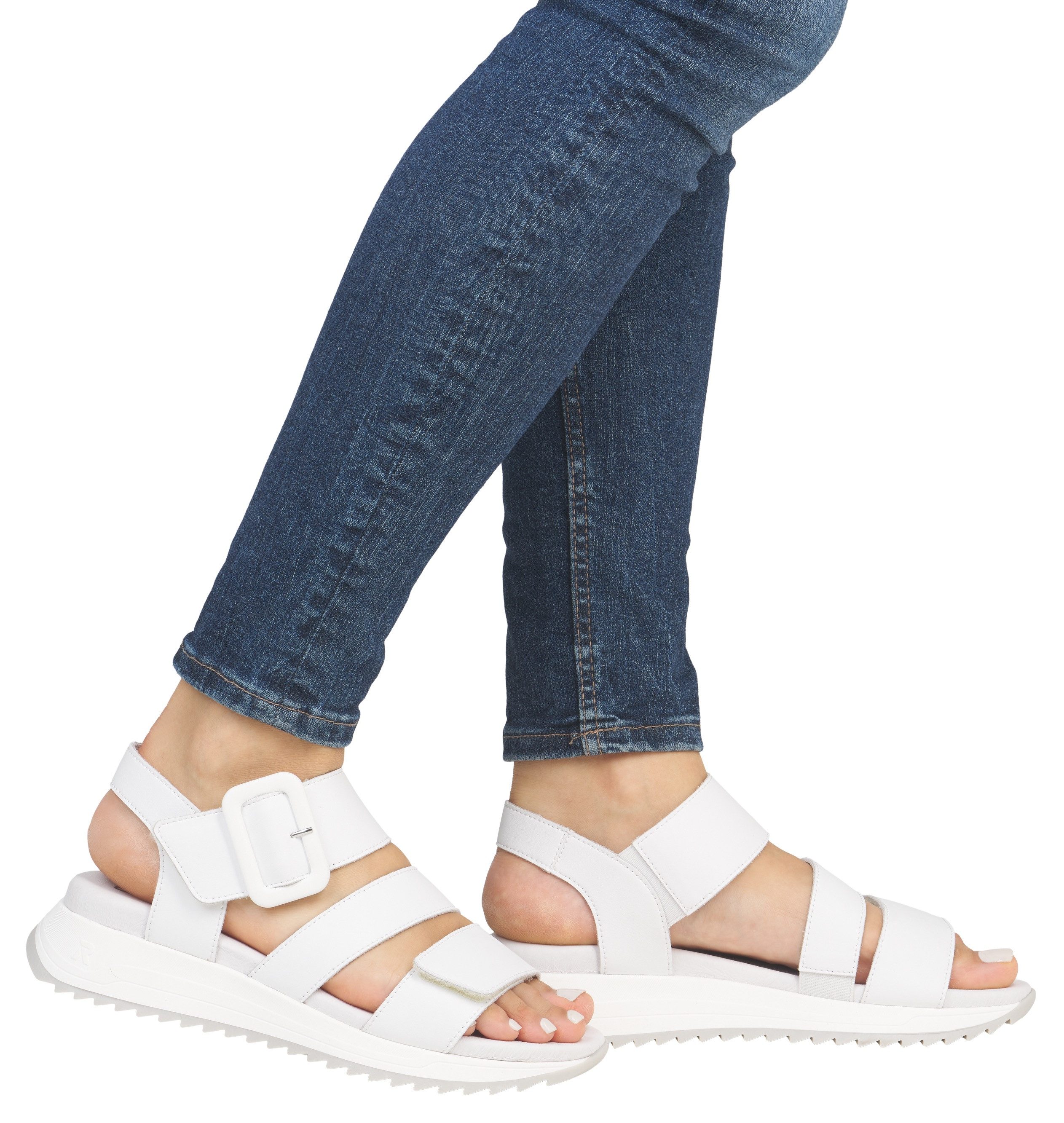 RIEKER Sport Riemchensandale Sommerschuh, Klettschuh, Outdoorsandale mit we günstig online kaufen