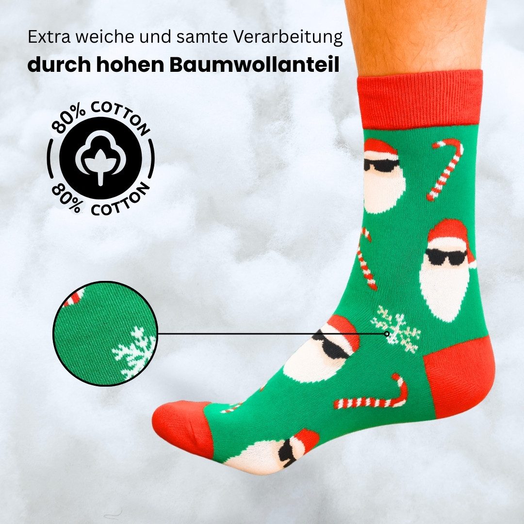 TwoSocks Freizeitsocken Weihnachtssocken lustige Socken für günstig online kaufen