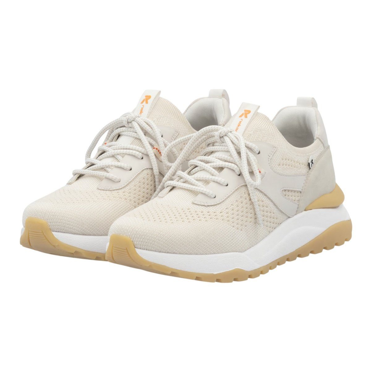 Rieker (Textil) W2503 beige Damen Sneaker günstig online kaufen