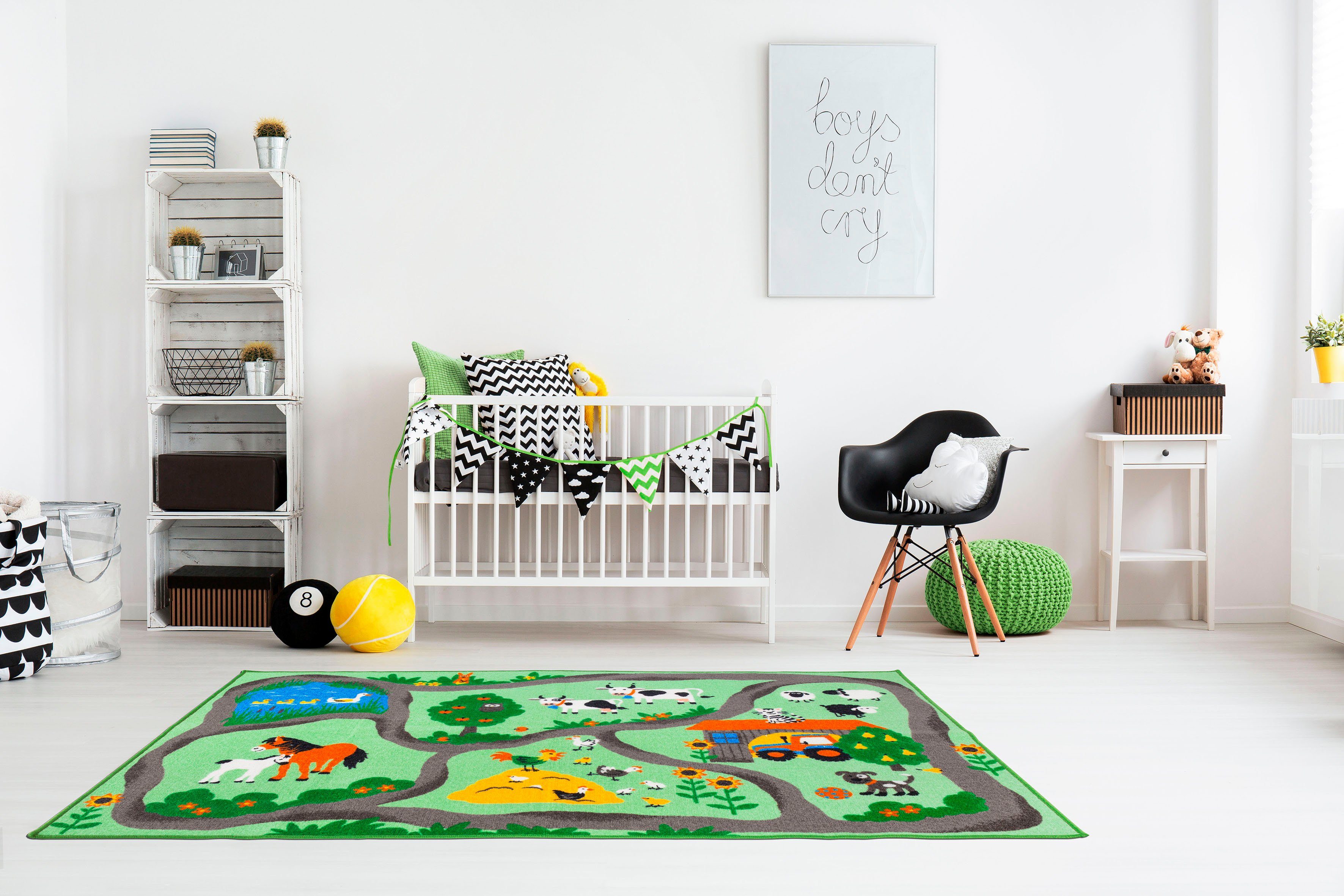 Andiamo Kinderteppich Farmstead, rechteckig, Höhe: 5 günstig online kaufen