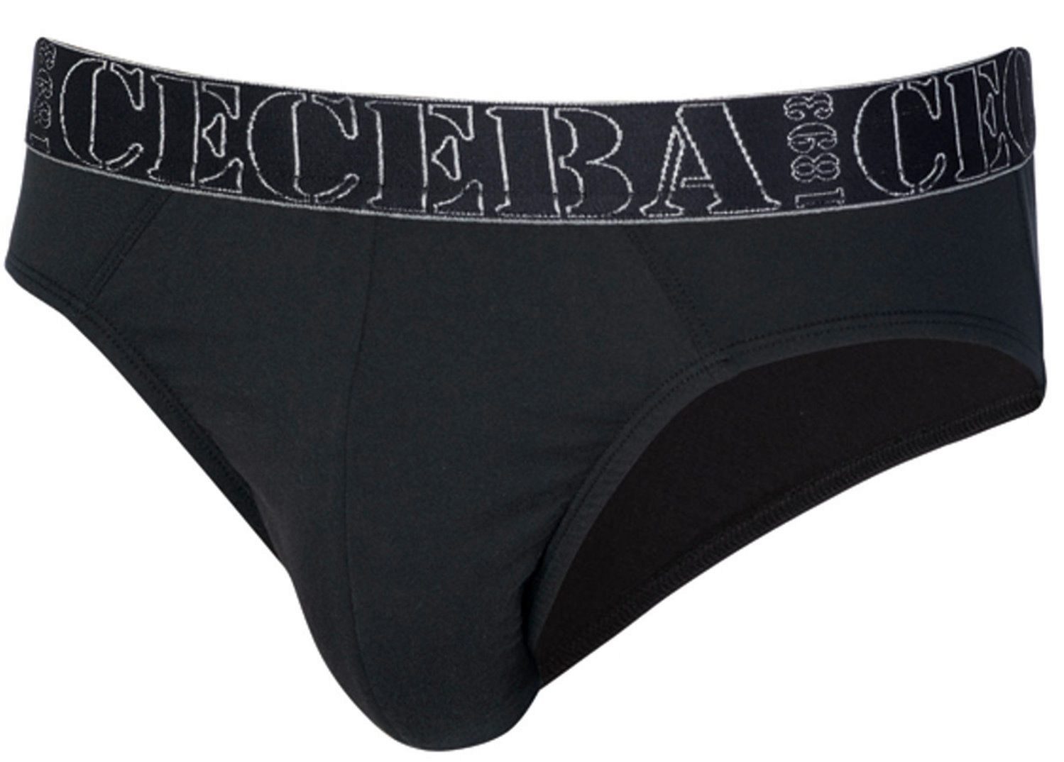 CECEBA Slip Herren Slip (1-St) Logo Schriftzug am Bund