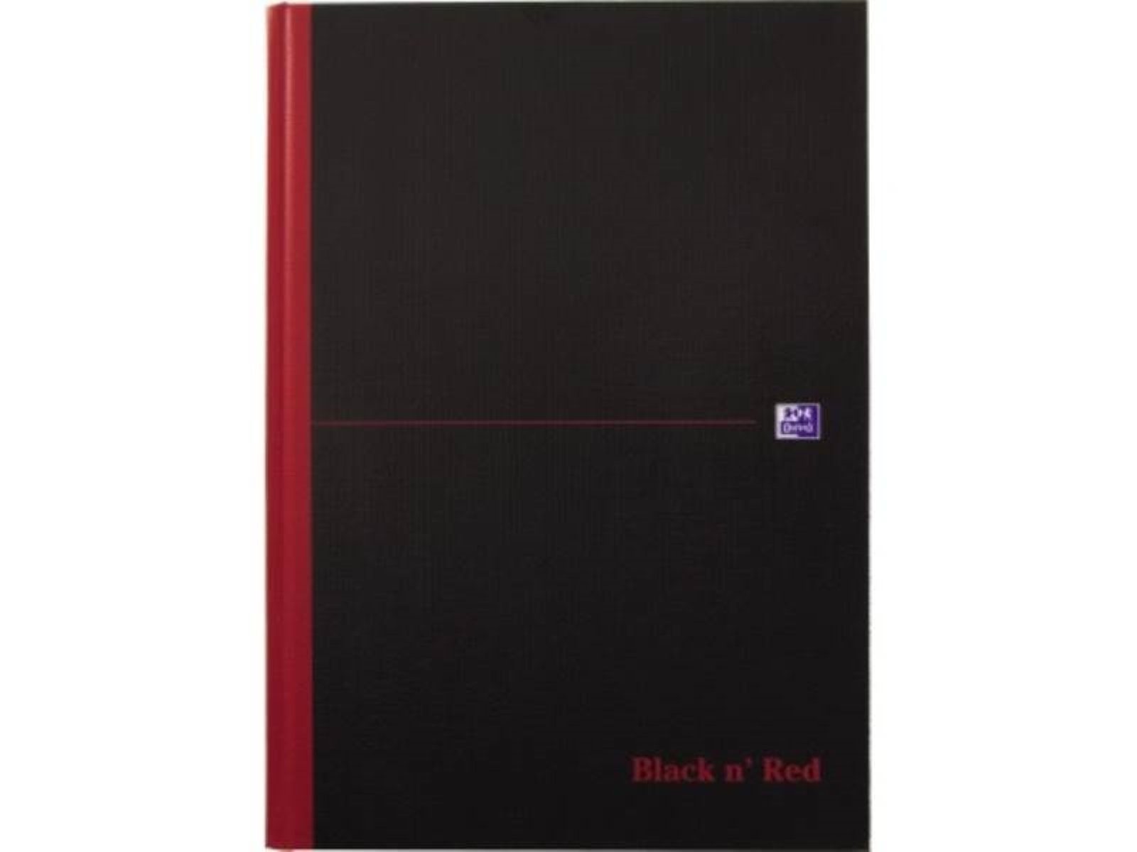 OXFORD Notizbuch OXFORD 400047607 Oxford Notizbuch Black n' Red DIN A4 kariert schwarz