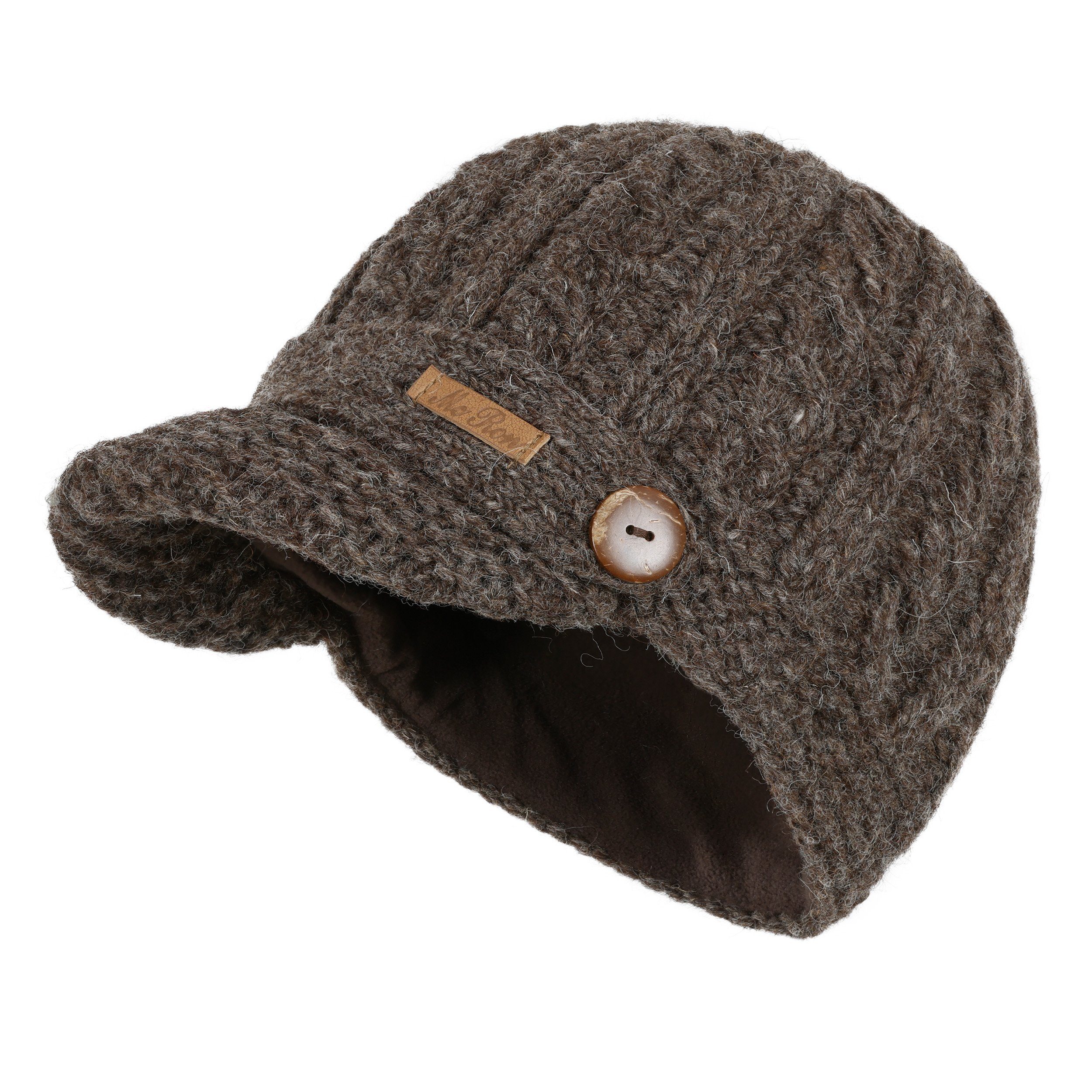 McRon Strickmütze Wollmütze Modell Elisha Gefüttert mit Fleece günstig online kaufen
