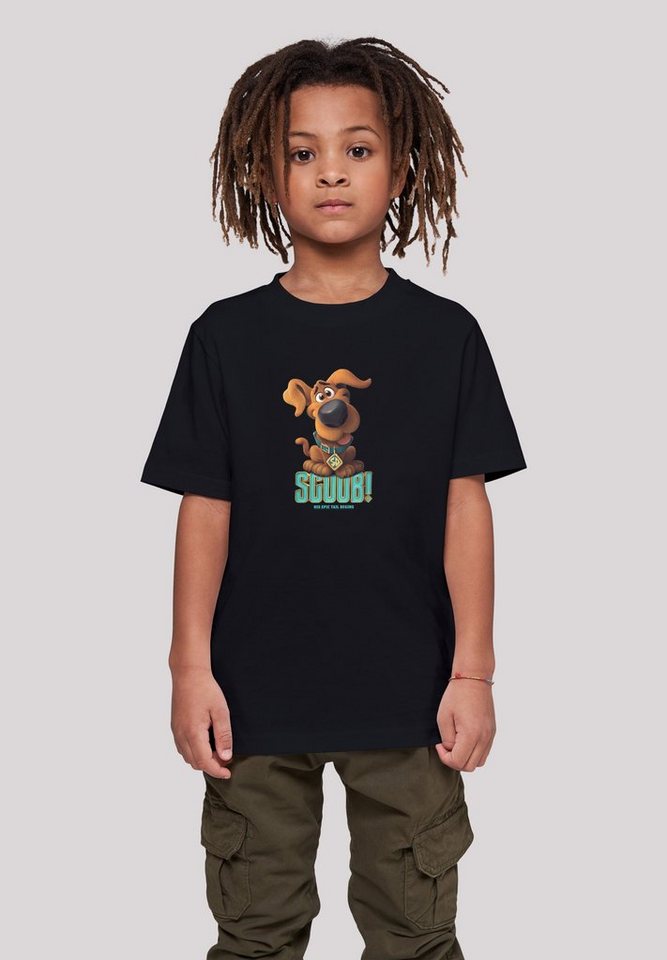 F4NT4STIC Kurzarmshirt Kinder Scooby Doo Puppy Scooby with Kids Basic Tee (1 -tlg)