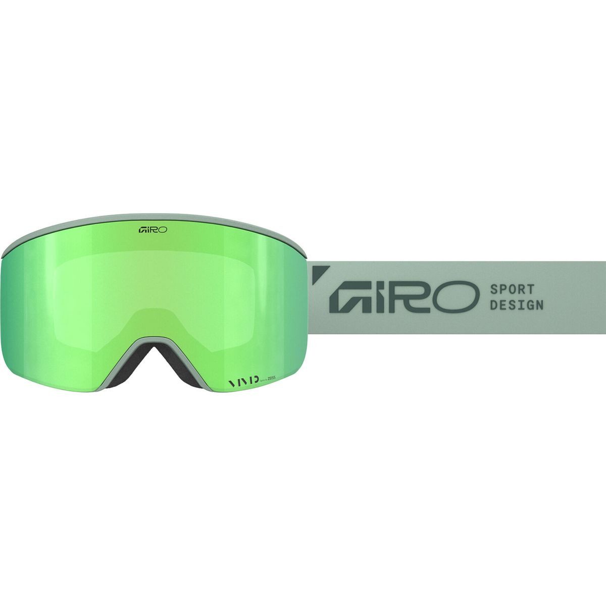 Giro Skibrille Snow Axis, Hochwertige Skibrille mit rahmenlosem Design, ideal für Skitouren und