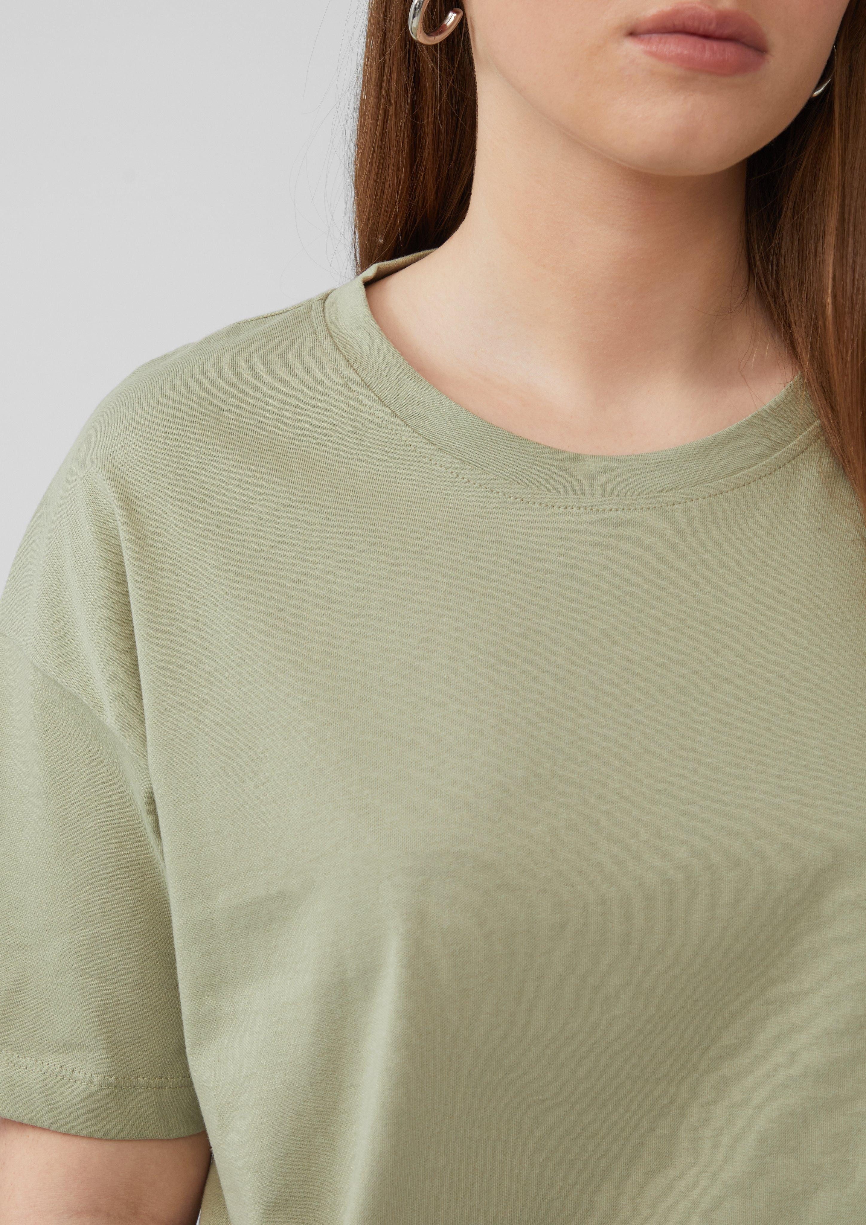 QS Kurzarmshirt Uni-Shirt im Loose Fit günstig online kaufen